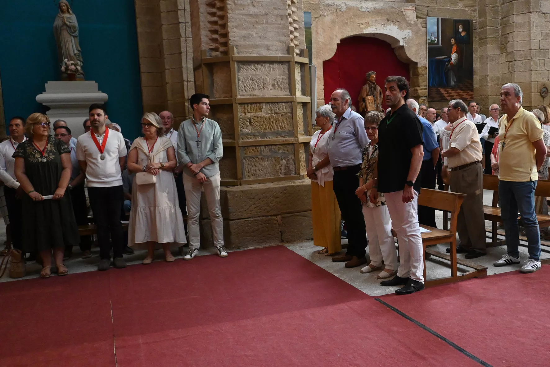 Homenaje a la Cuna de San Lorenzo en Loreto. Foto Carlos Jalle