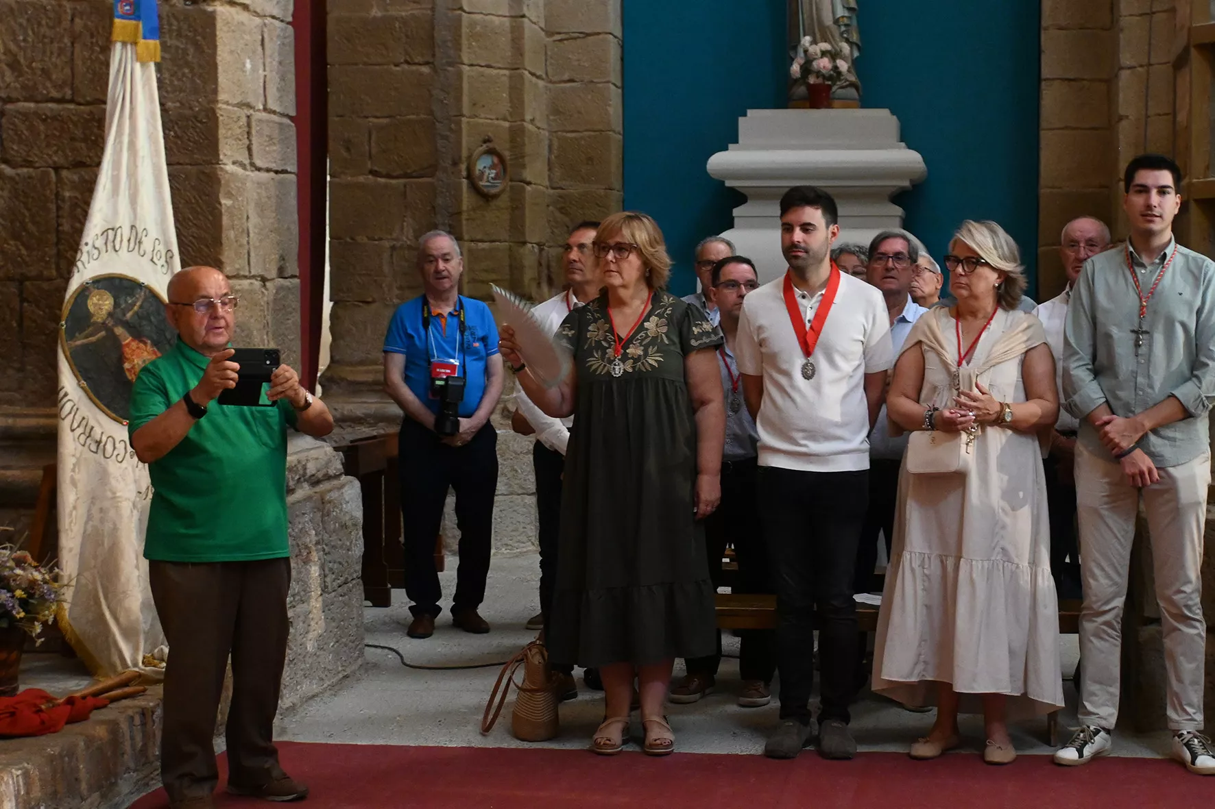 Homenaje a la Cuna de San Lorenzo en Loreto. Foto Carlos Jalle