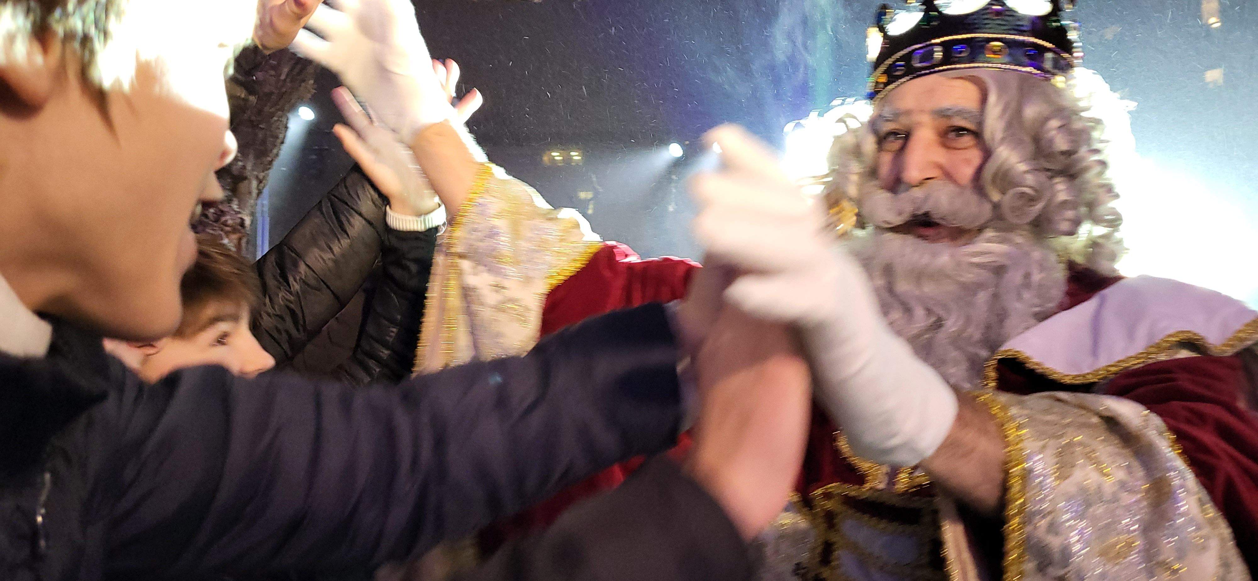 Cabalgata de los Reyes Magos de Oriente en Huesca. Foto Mercedes Manterola