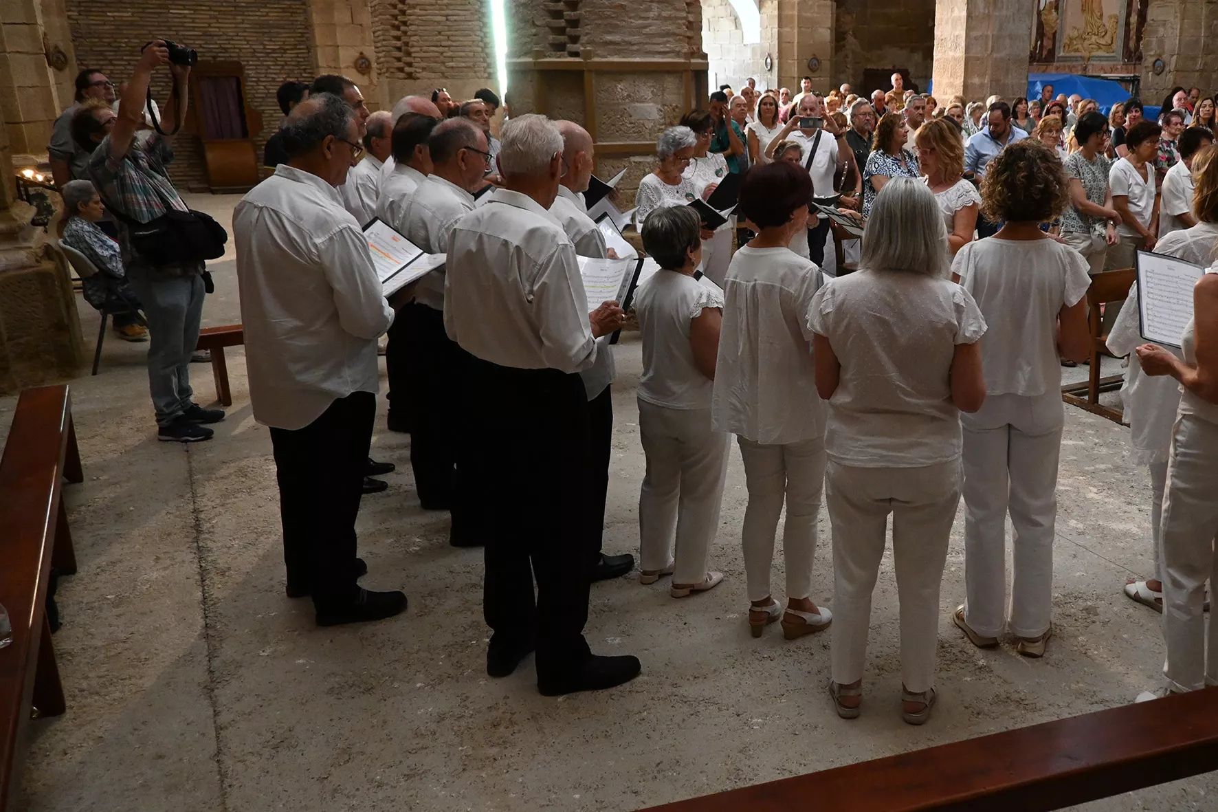 Homenaje a la Cuna de San Lorenzo en Loreto. Foto Carlos Jalle