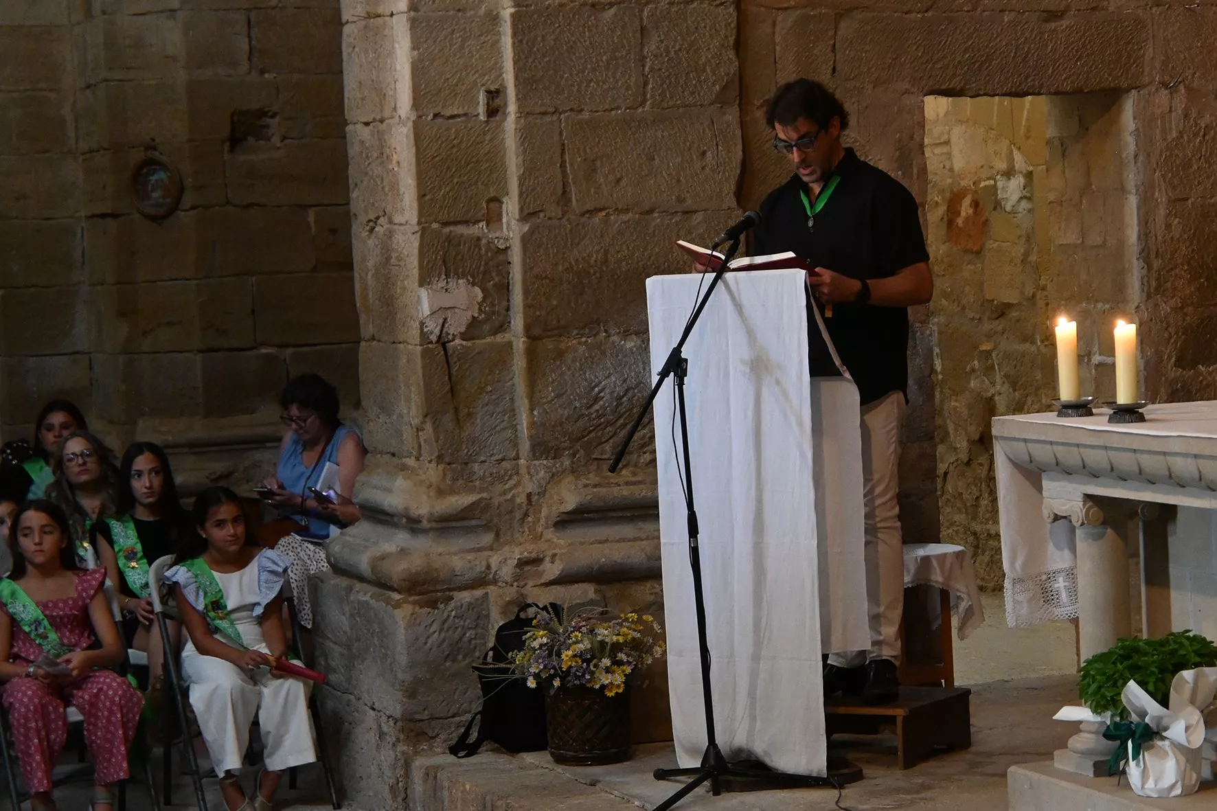 Homenaje a la Cuna de San Lorenzo en Loreto. Foto Carlos Jalle