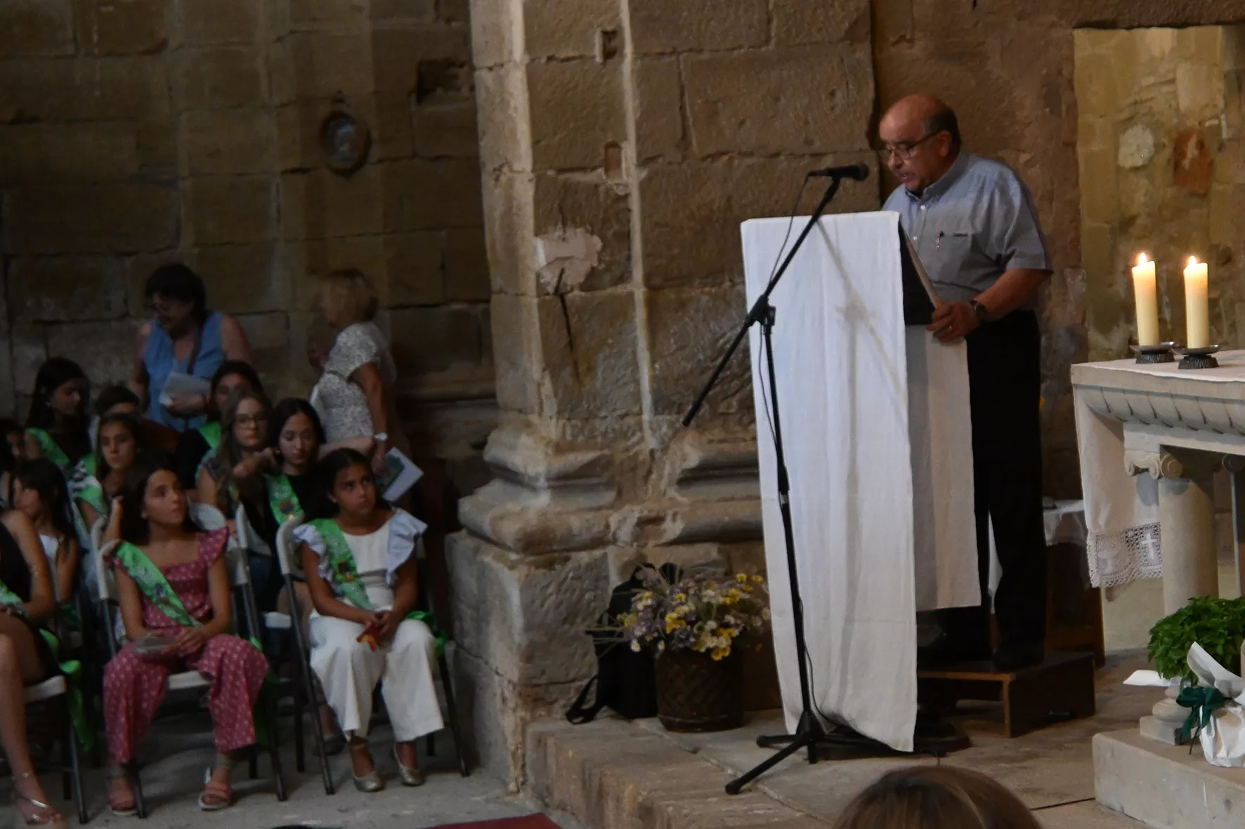 Homenaje a la Cuna de San Lorenzo en Loreto. Foto Carlos Jalle