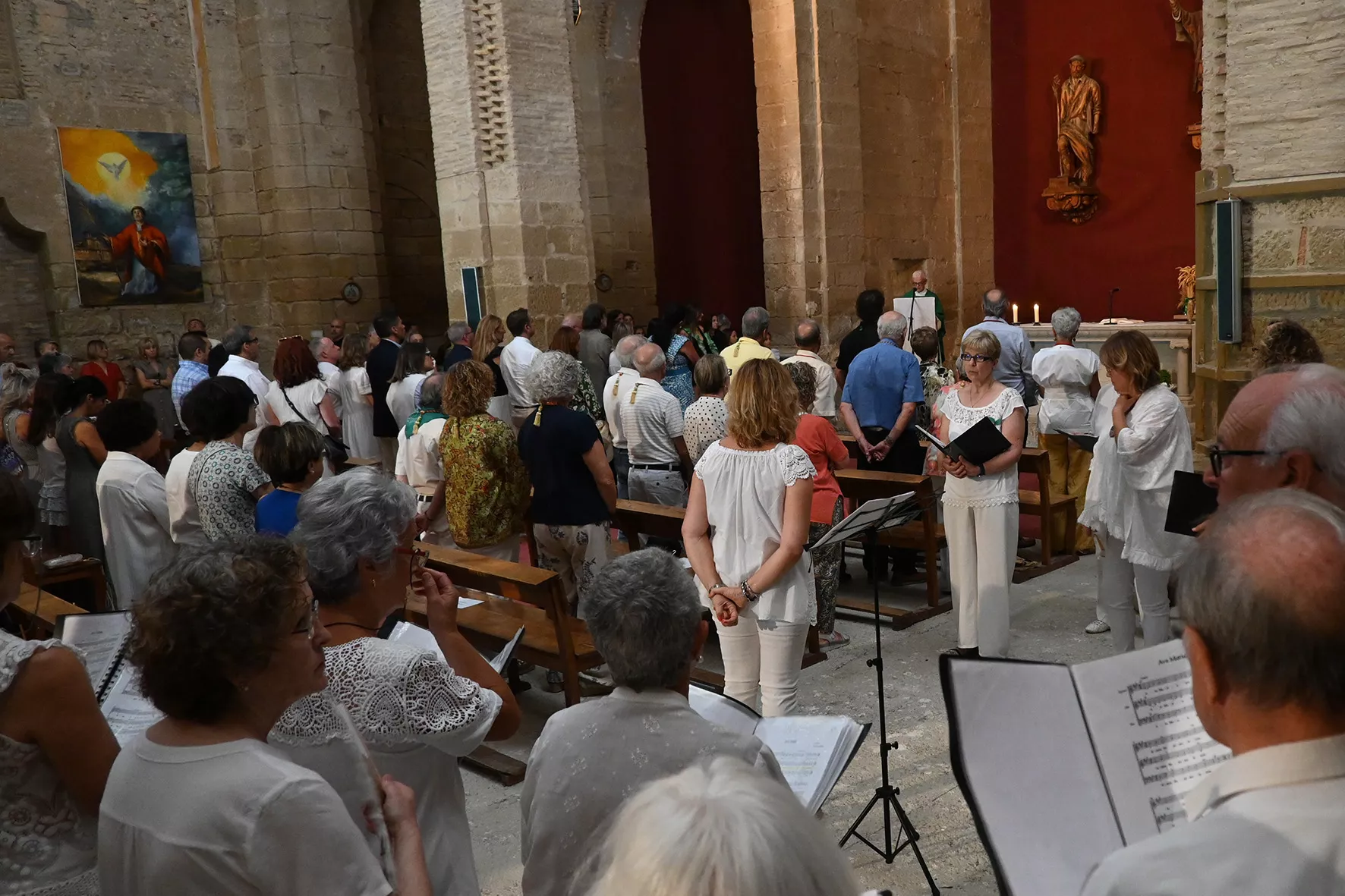 Homenaje a la Cuna de San Lorenzo en Loreto. Foto Carlos Jalle