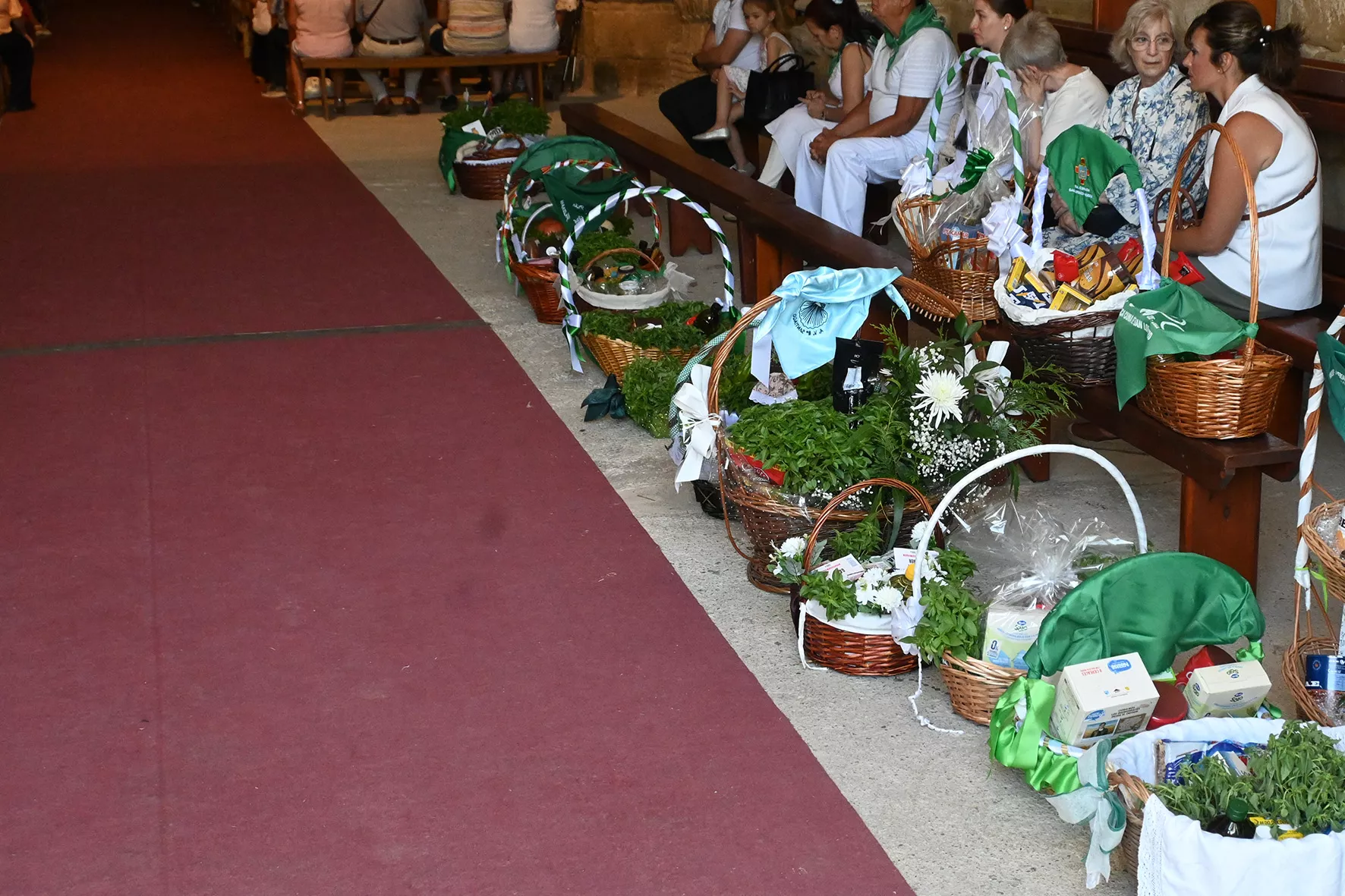 Homenaje a la Cuna de San Lorenzo en Loreto. Foto Carlos Jalle