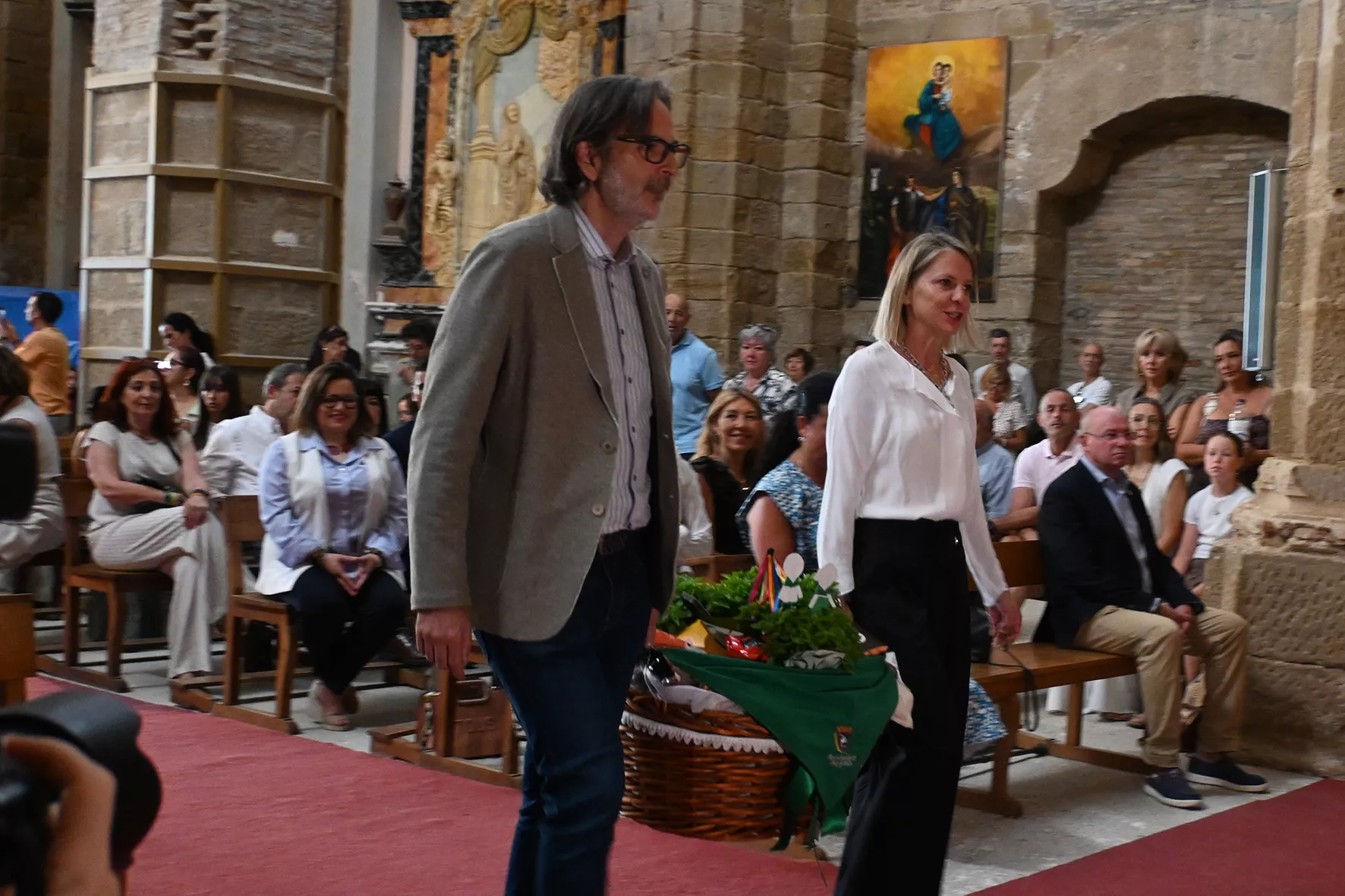 Homenaje a la Cuna de San Lorenzo en Loreto. Foto Carlos Jalle