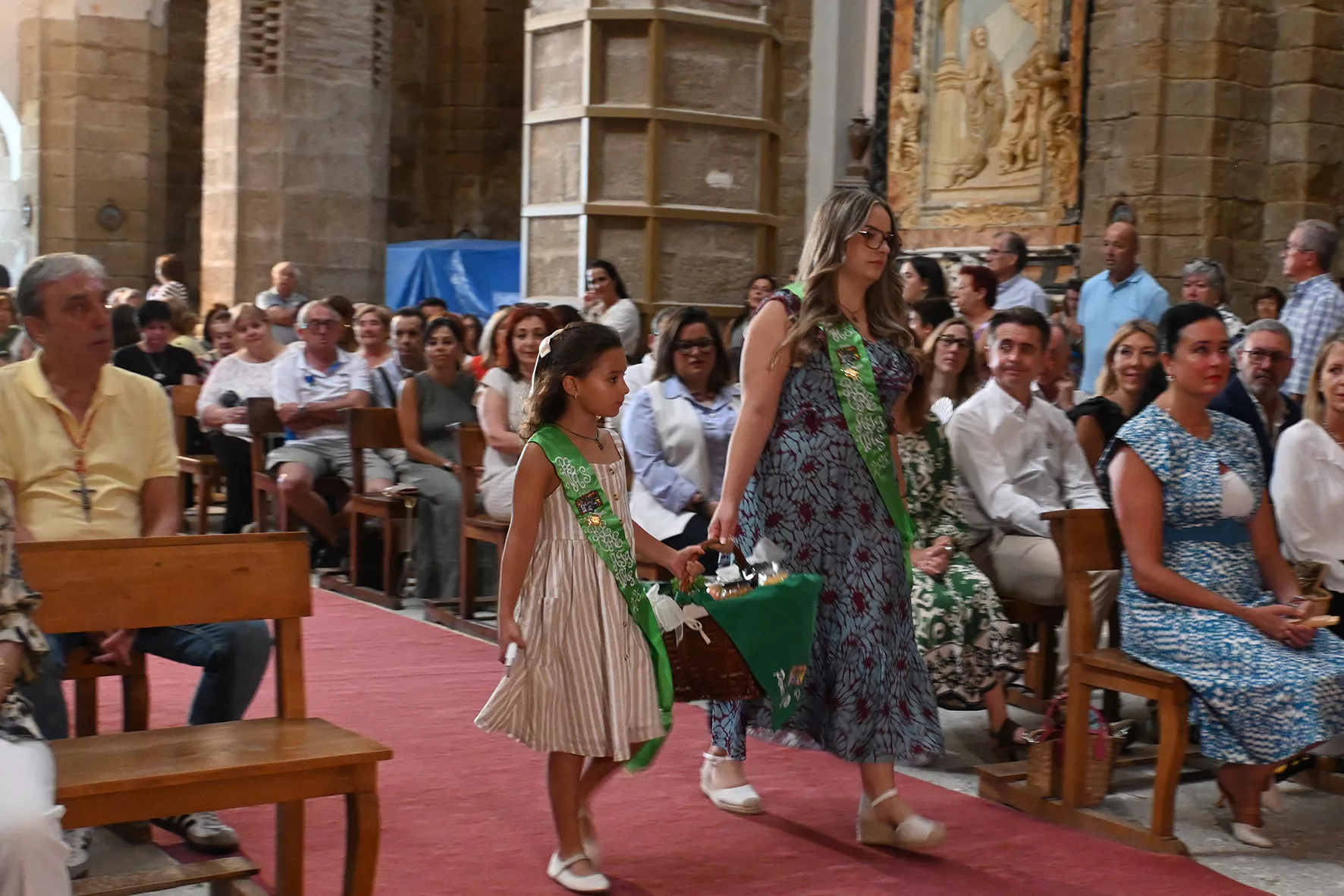 Homenaje a la Cuna de San Lorenzo en Loreto. Foto Carlos Jalle