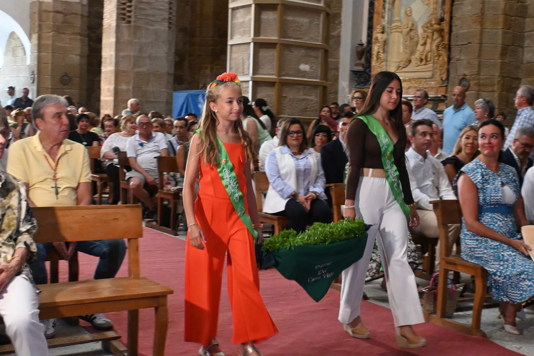 Homenaje a la Cuna de San Lorenzo en Loreto. Foto Carlos Jalle