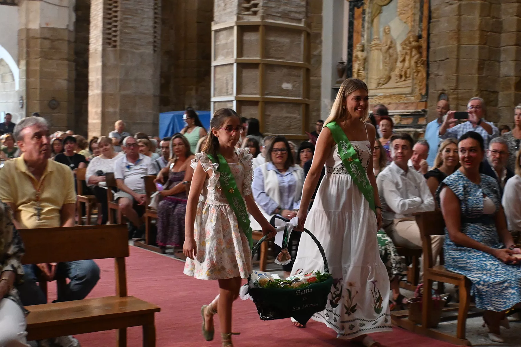 Homenaje a la Cuna de San Lorenzo en Loreto. Foto Carlos Jalle