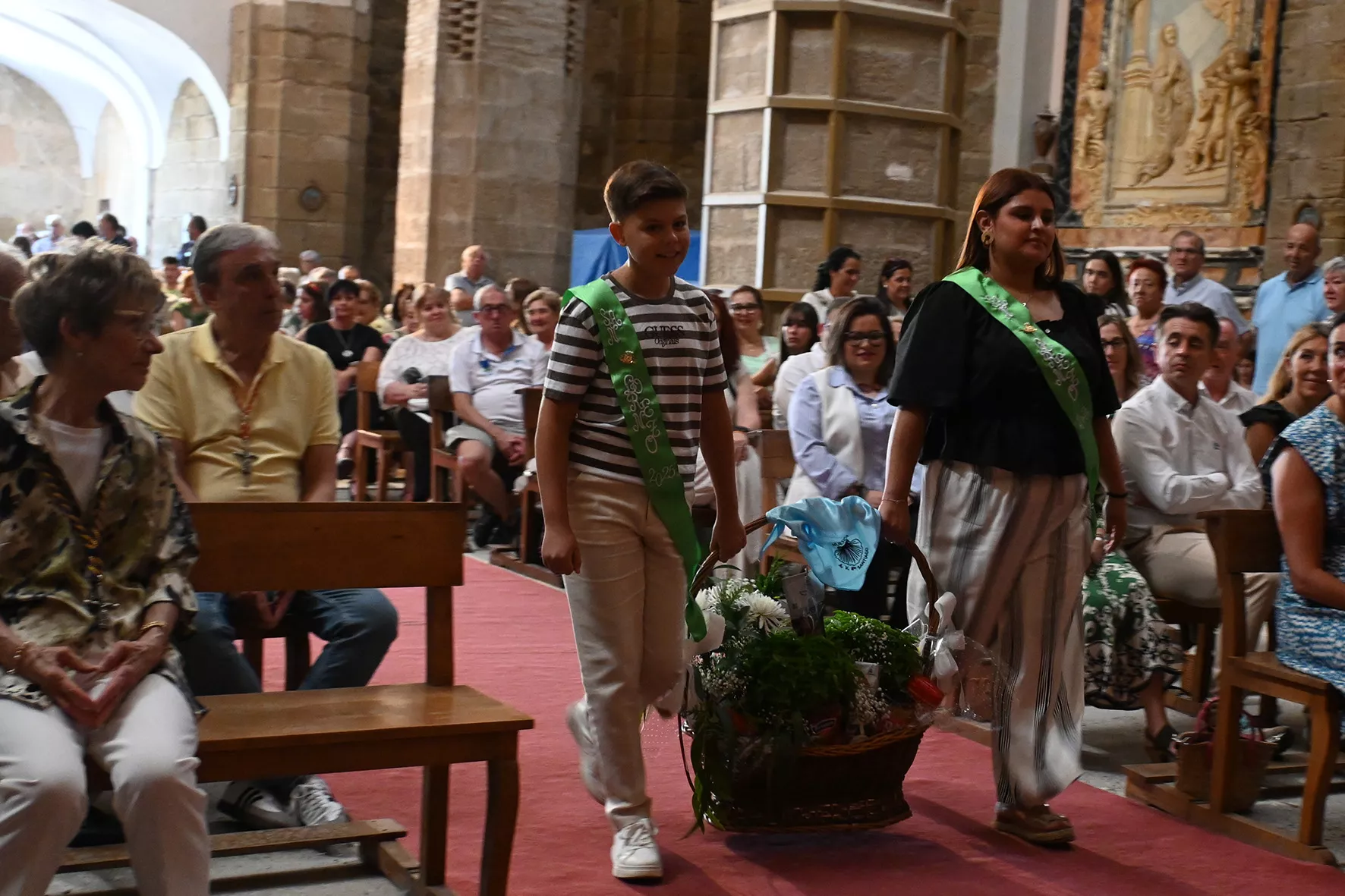 Homenaje a la Cuna de San Lorenzo en Loreto. Foto Carlos Jalle