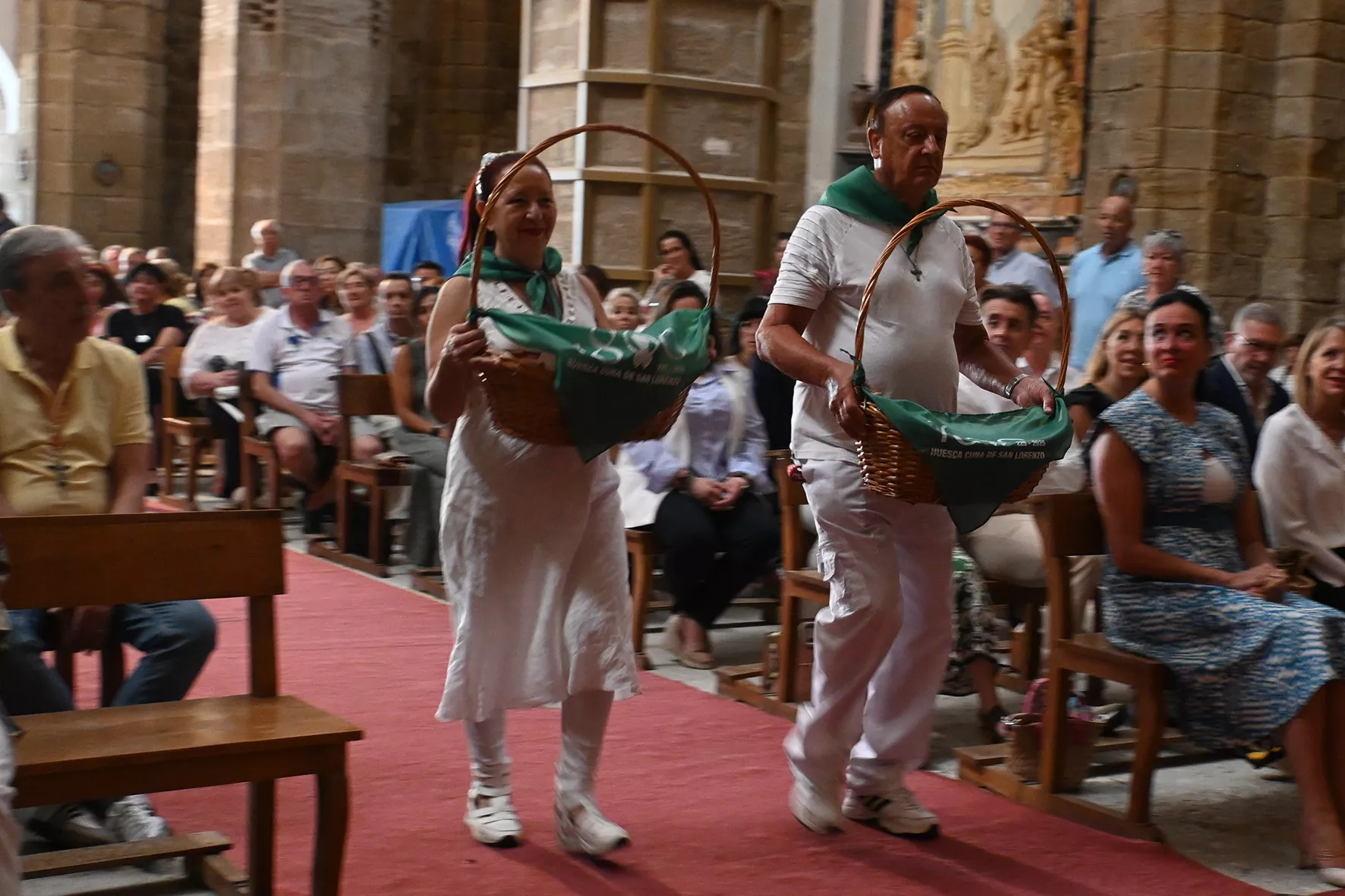 Homenaje a la Cuna de San Lorenzo en Loreto. Foto Carlos Jalle