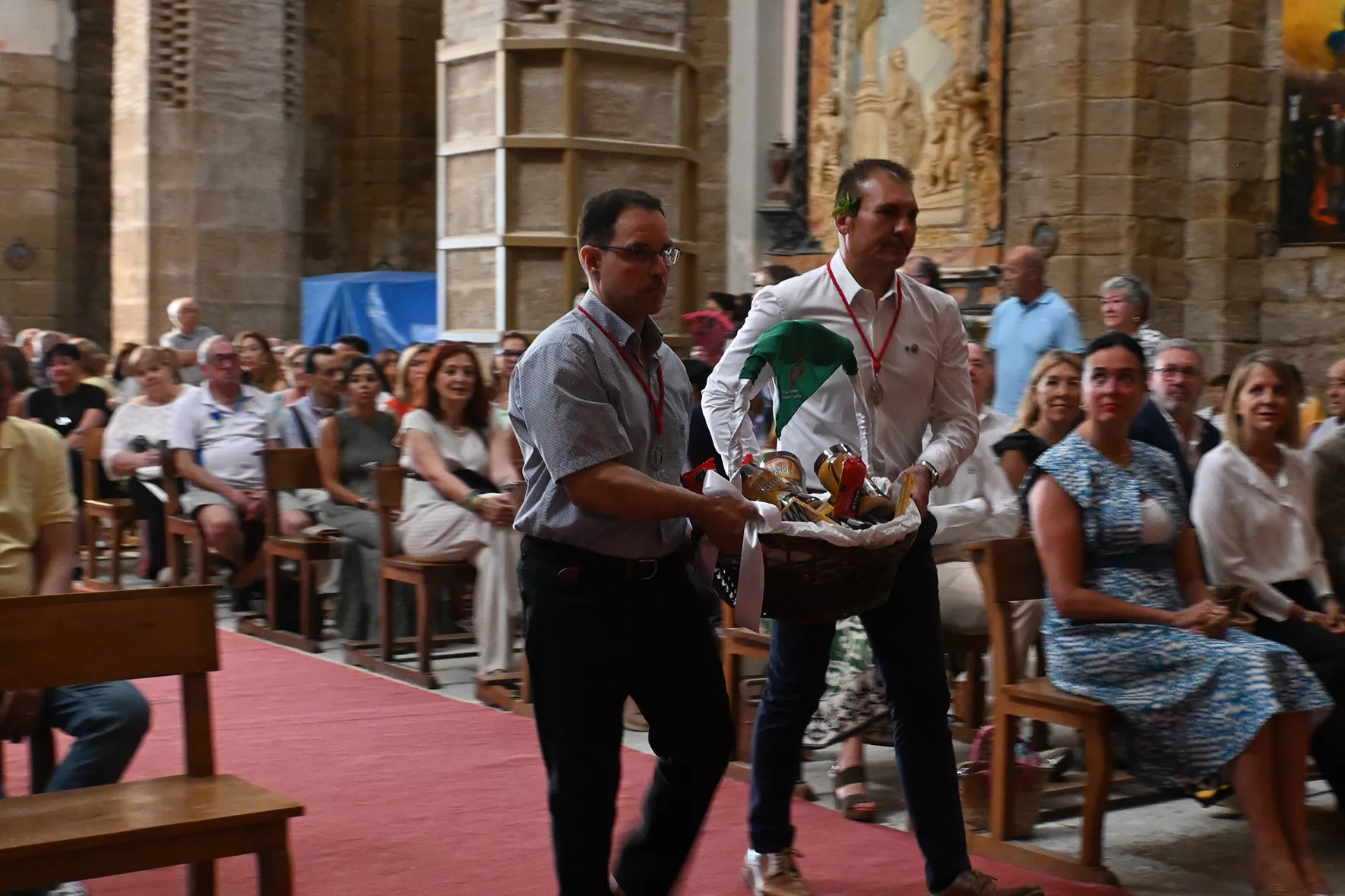 Homenaje a la Cuna de San Lorenzo en Loreto. Foto Carlos Jalle