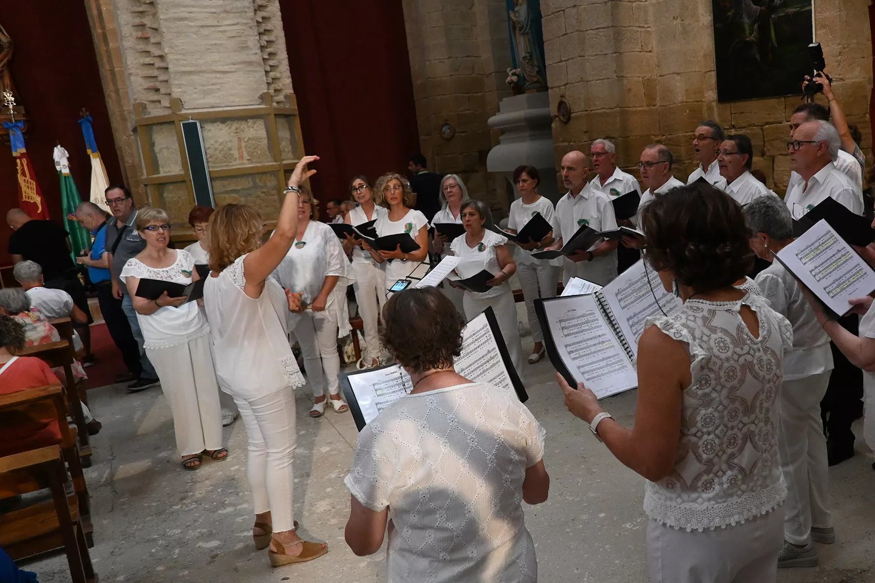Homenaje a la Cuna de San Lorenzo en Loreto. Foto Carlos Jalle