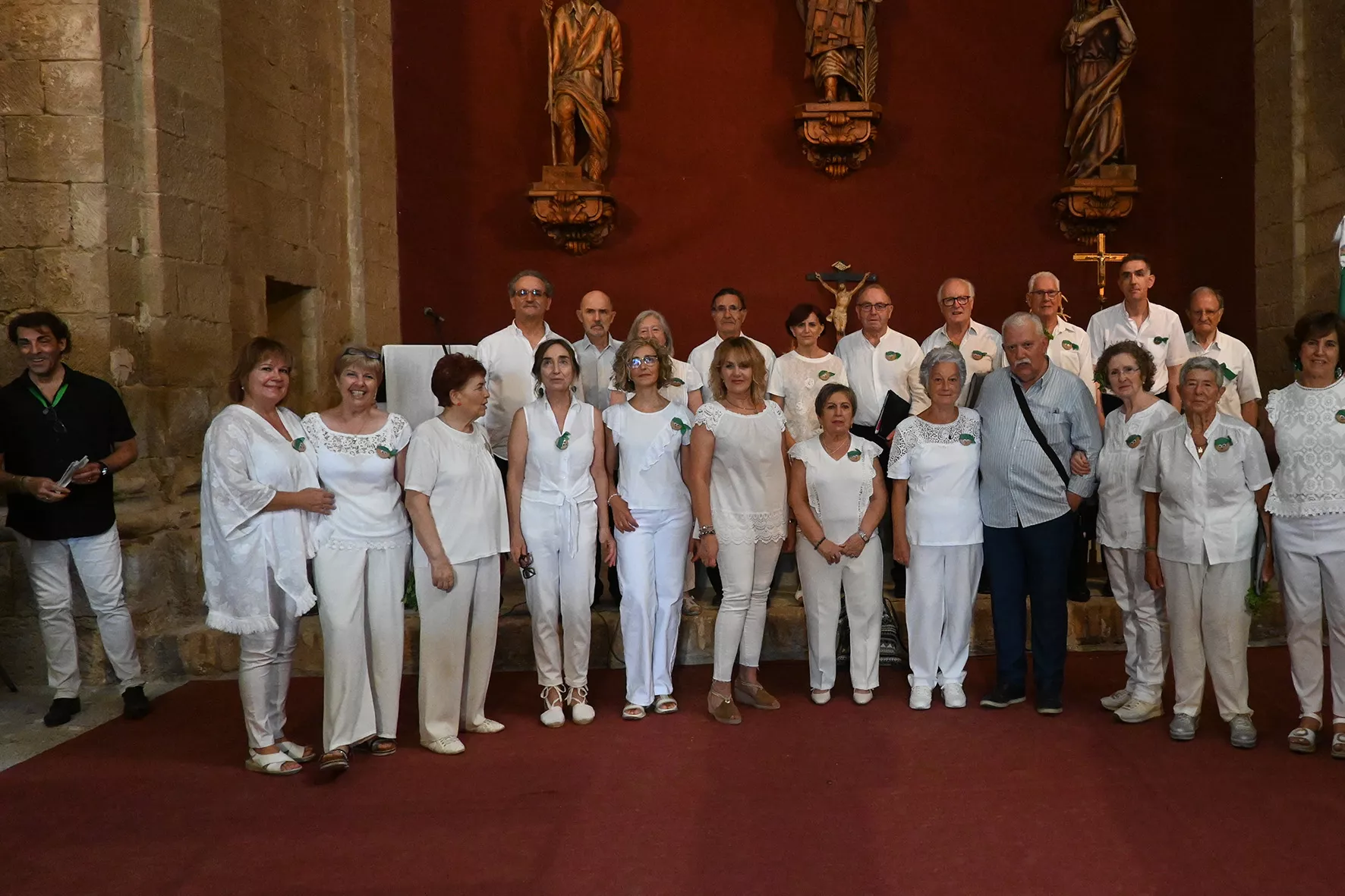 Homenaje a la Cuna de San Lorenzo en Loreto. Foto Carlos Jalle