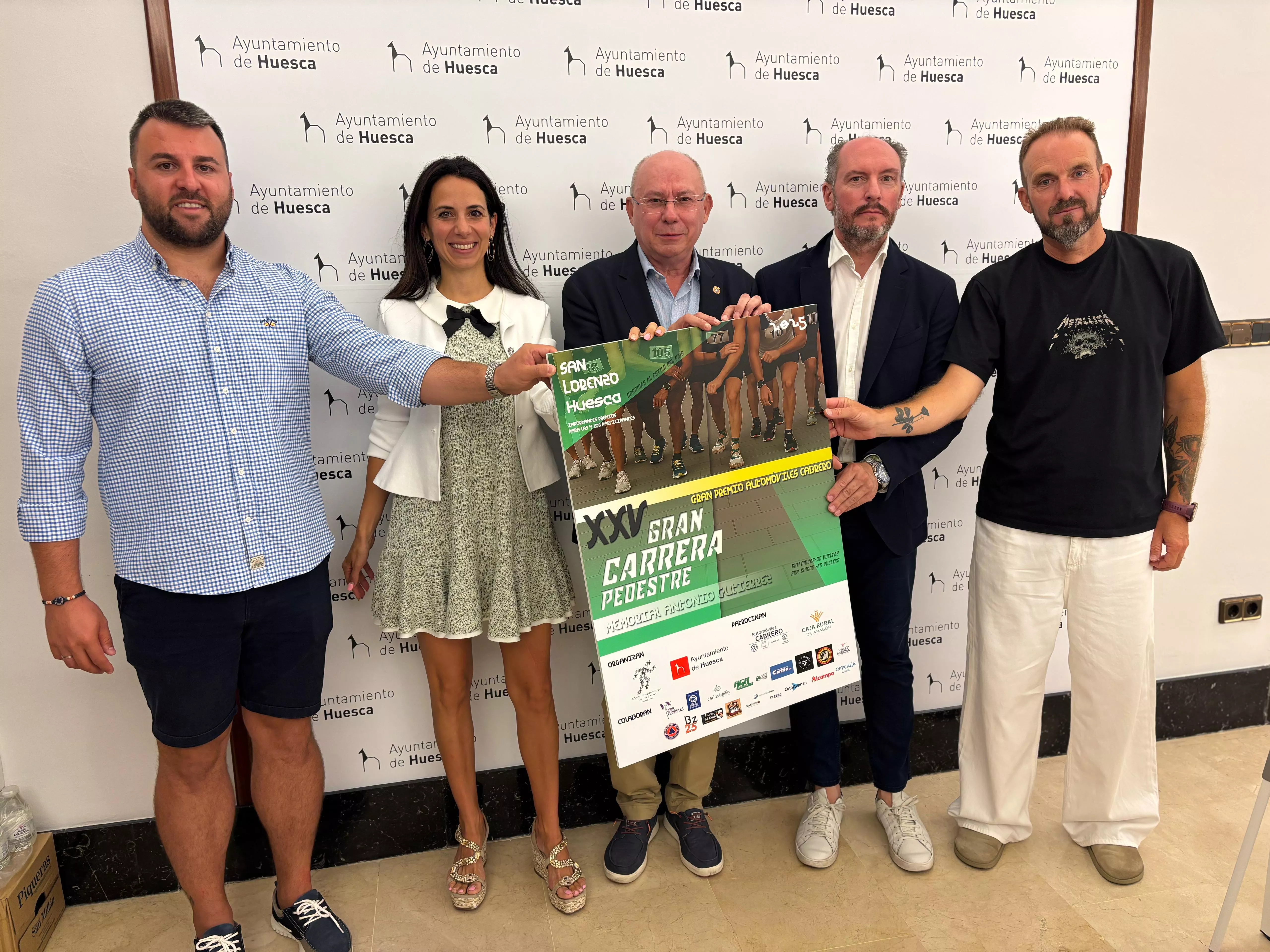 Presentación de la Carrera Pedestre de San Lorenzo