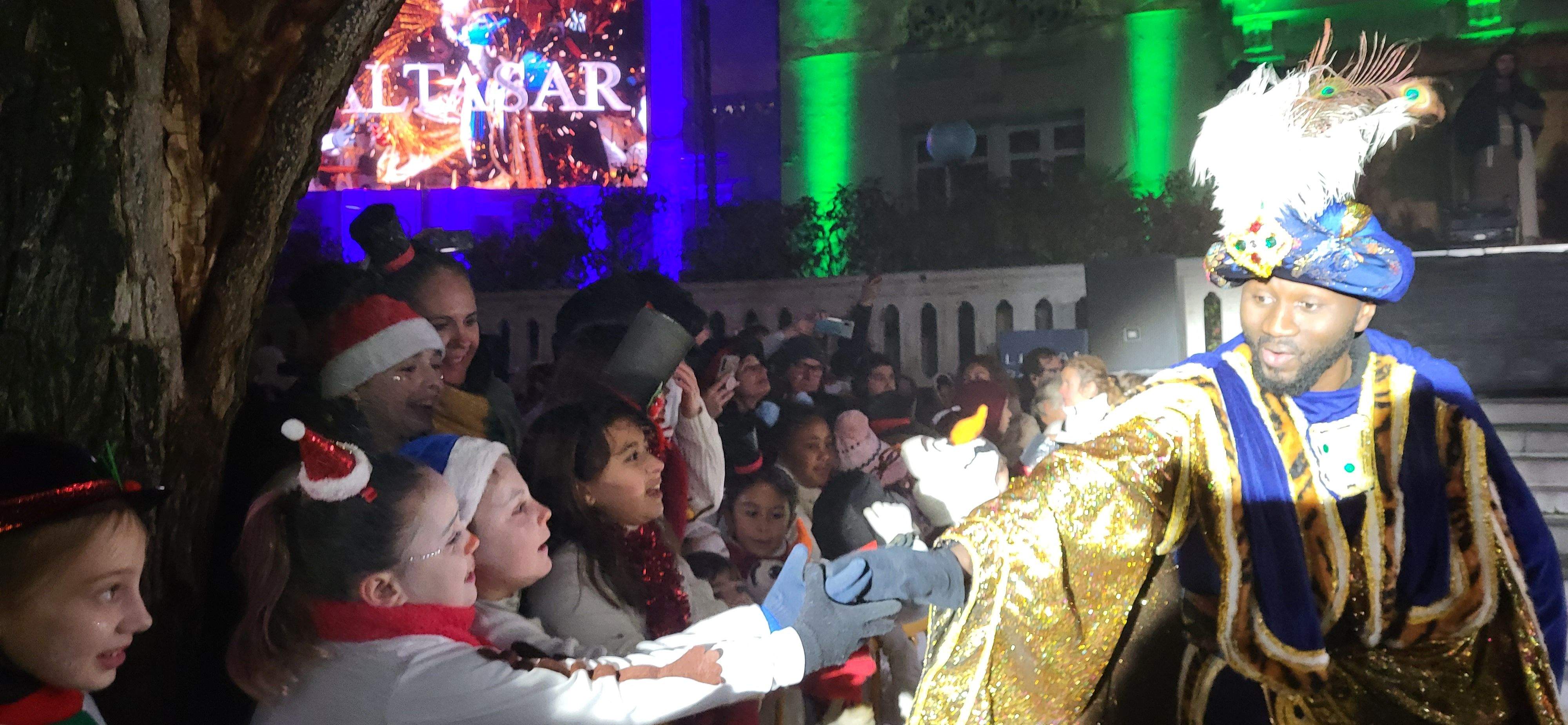 Cabalgata de los Reyes Magos de Oriente en Huesca. Foto Mercedes Manterola