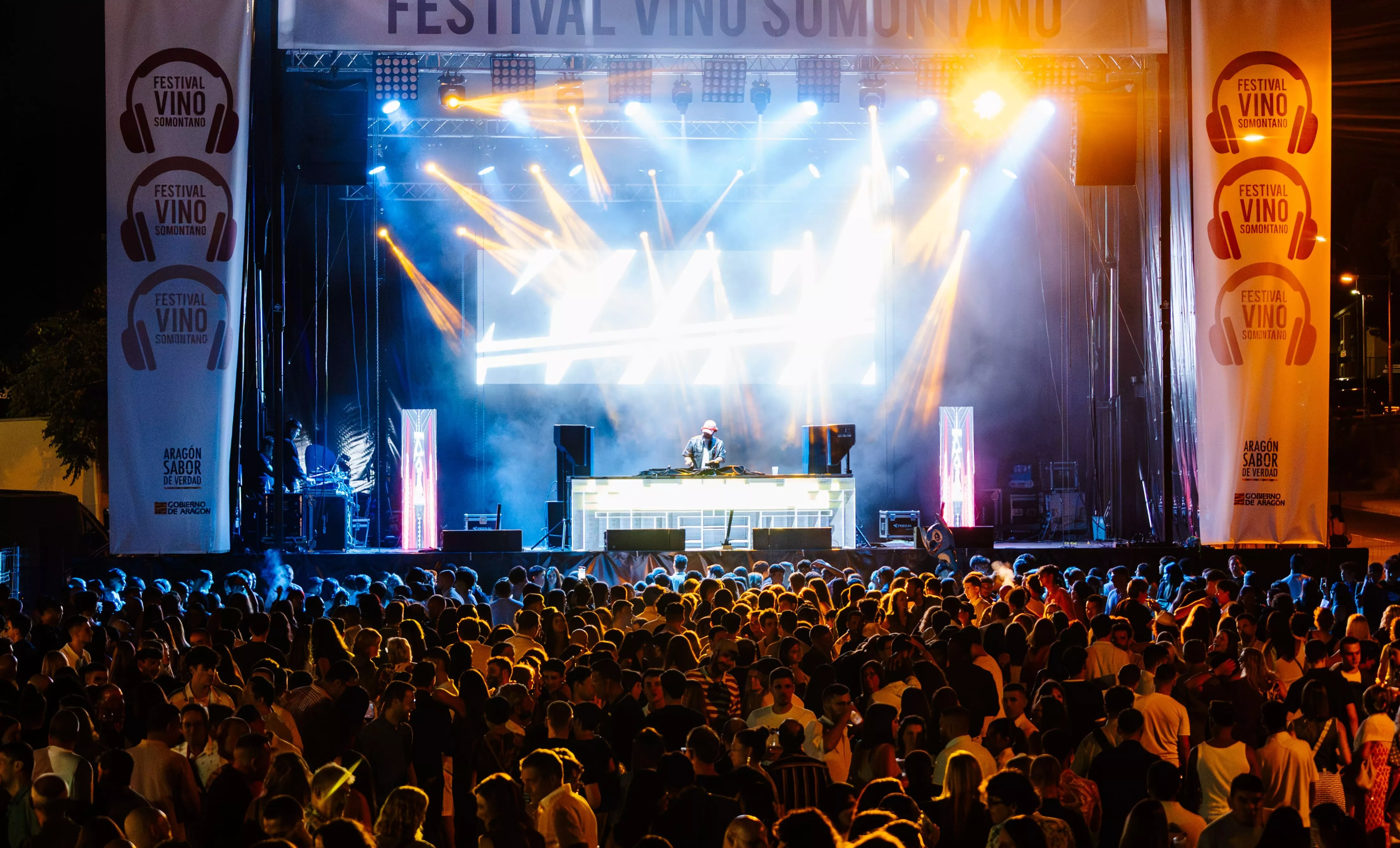 Ambientazo en el Festival Vino Somontano