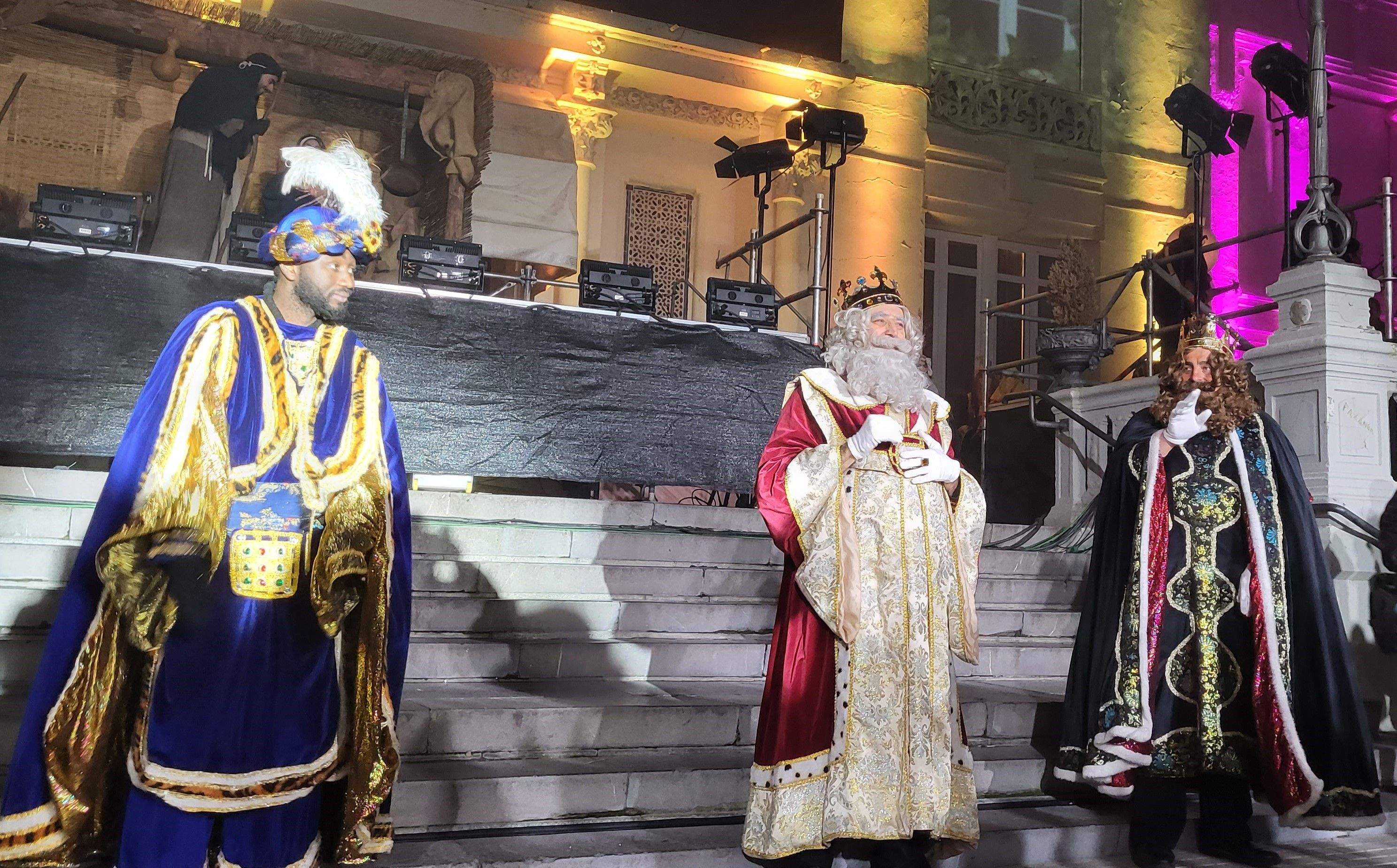 Cabalgata de los Reyes Magos de Oriente en Huesca. Foto Mercedes Manterola
