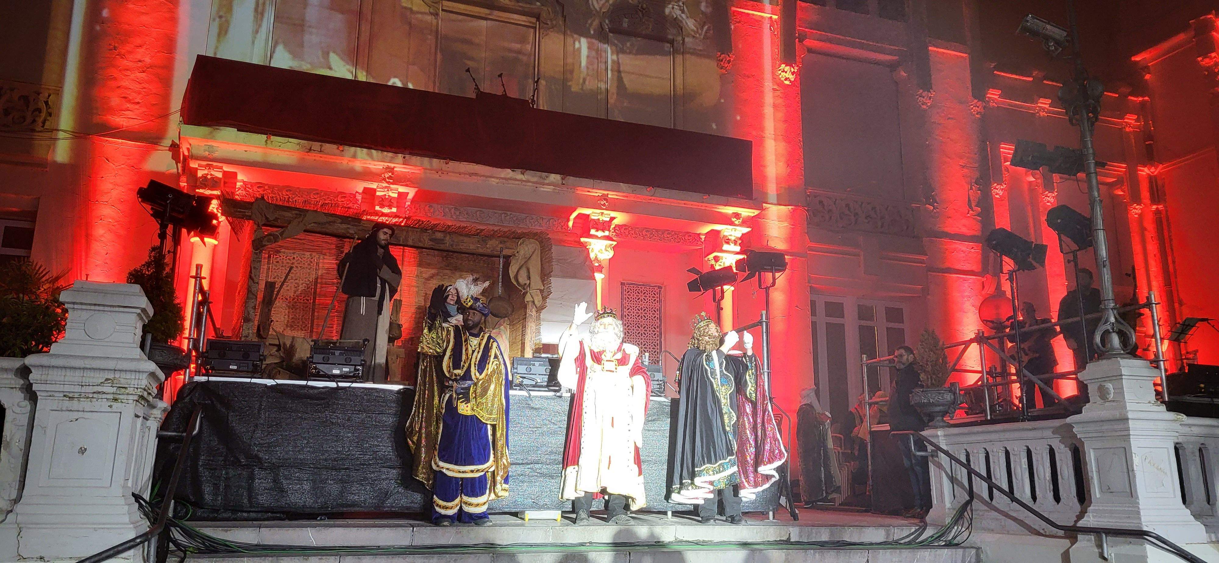 Cabalgata de los Reyes Magos de Oriente en Huesca. Foto Mercedes Manterola