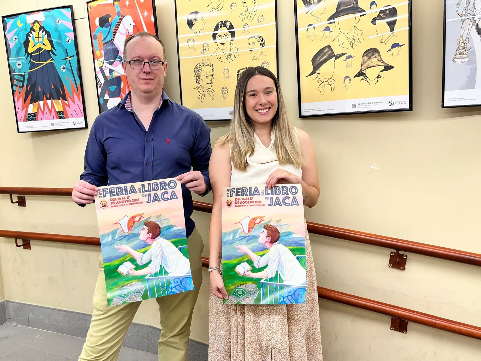 Presentación Feria del LIbro de Jaca 2025. 