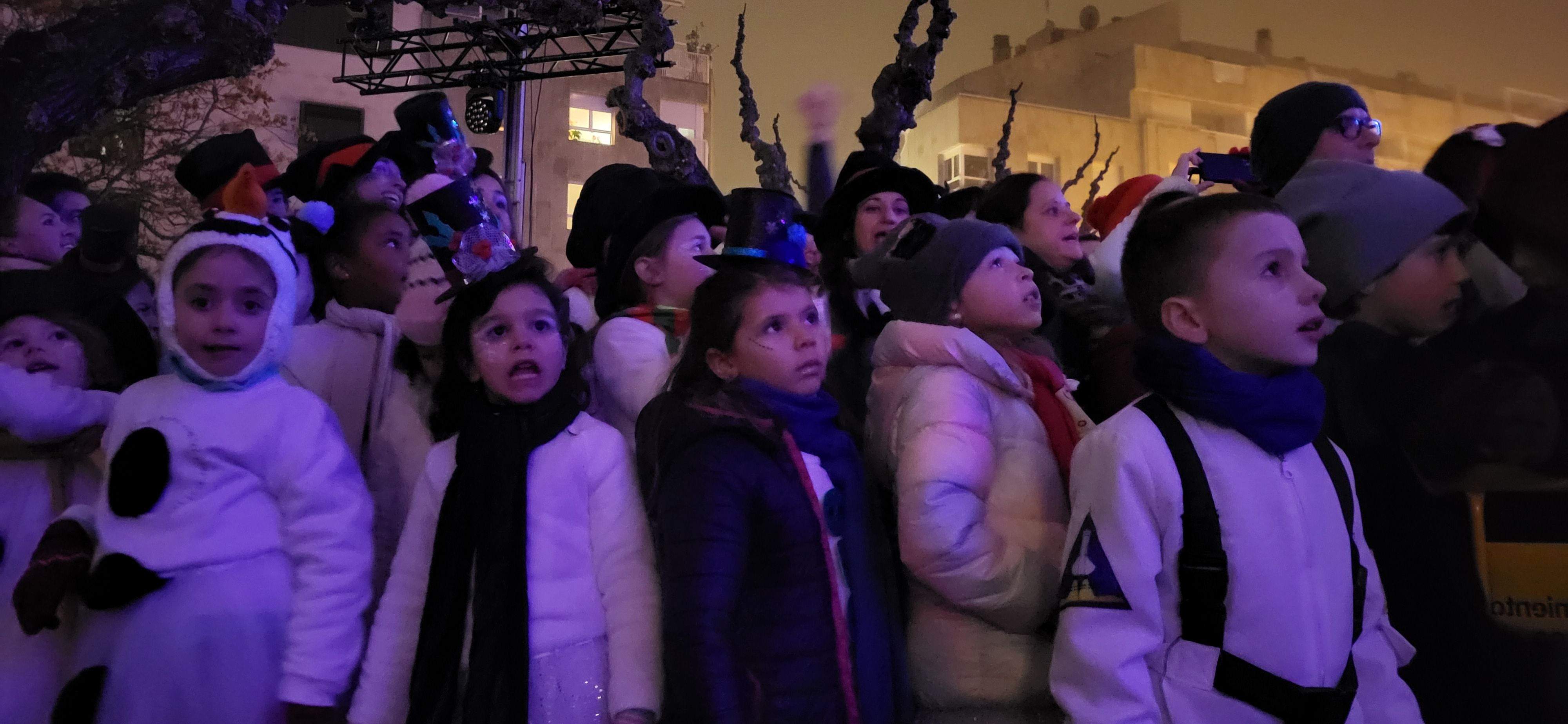 Cabalgata de los Reyes Magos de Oriente en Huesca. Foto Mercedes Manterola