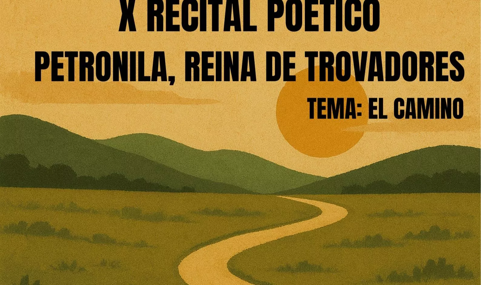 Recital Poético Petronila, Reina de Trovadores