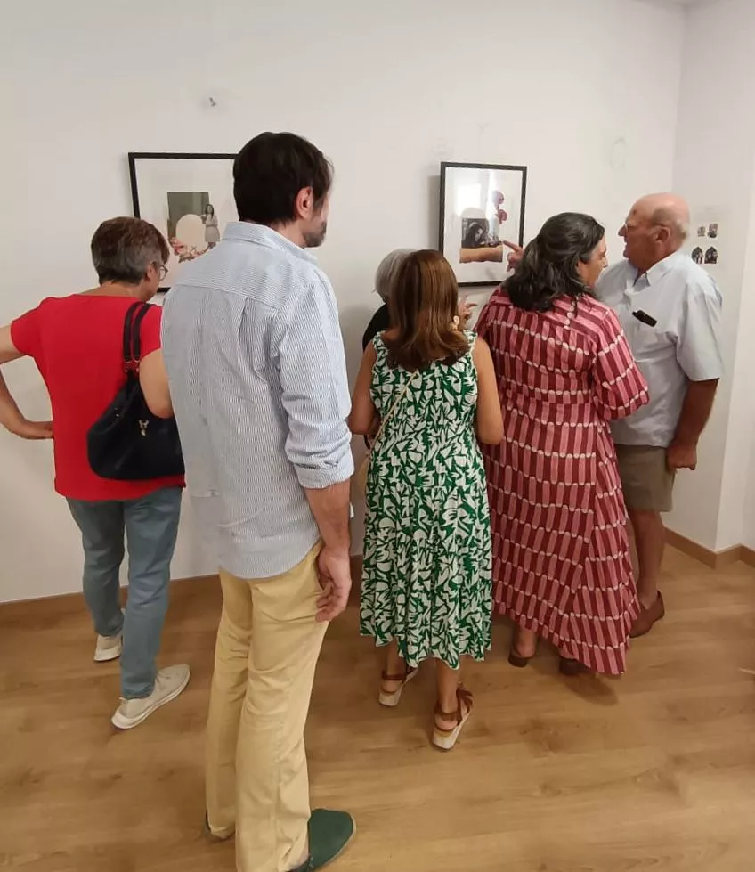 Inauguración de la exposición "Las mujeres de Años de vida" de Marta Borraz y Rachel P. Sierra.
