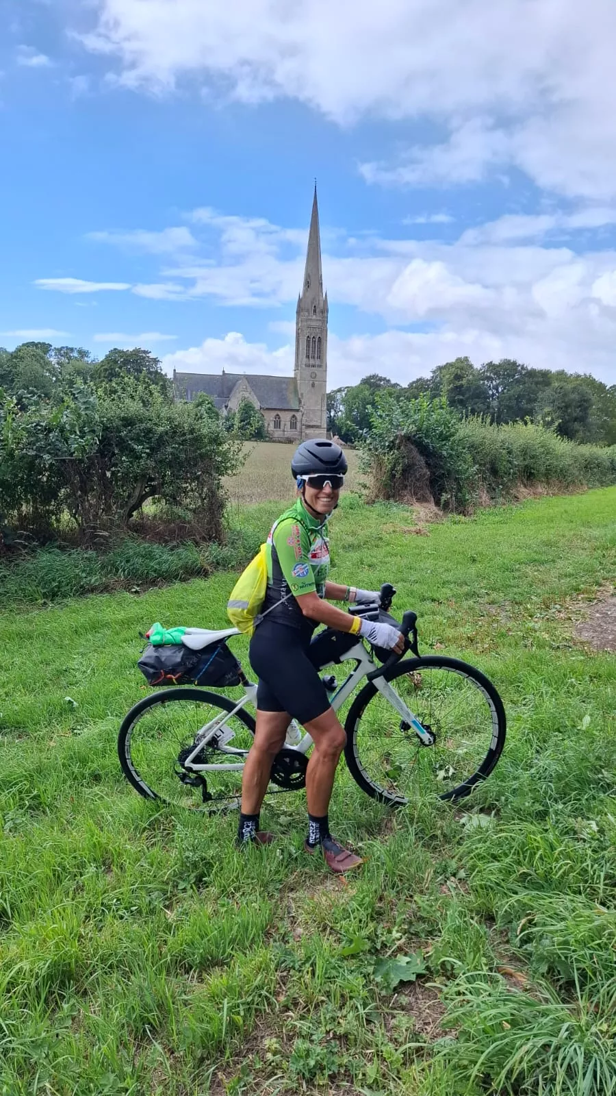Silvia Ferrer, durante la marcha.