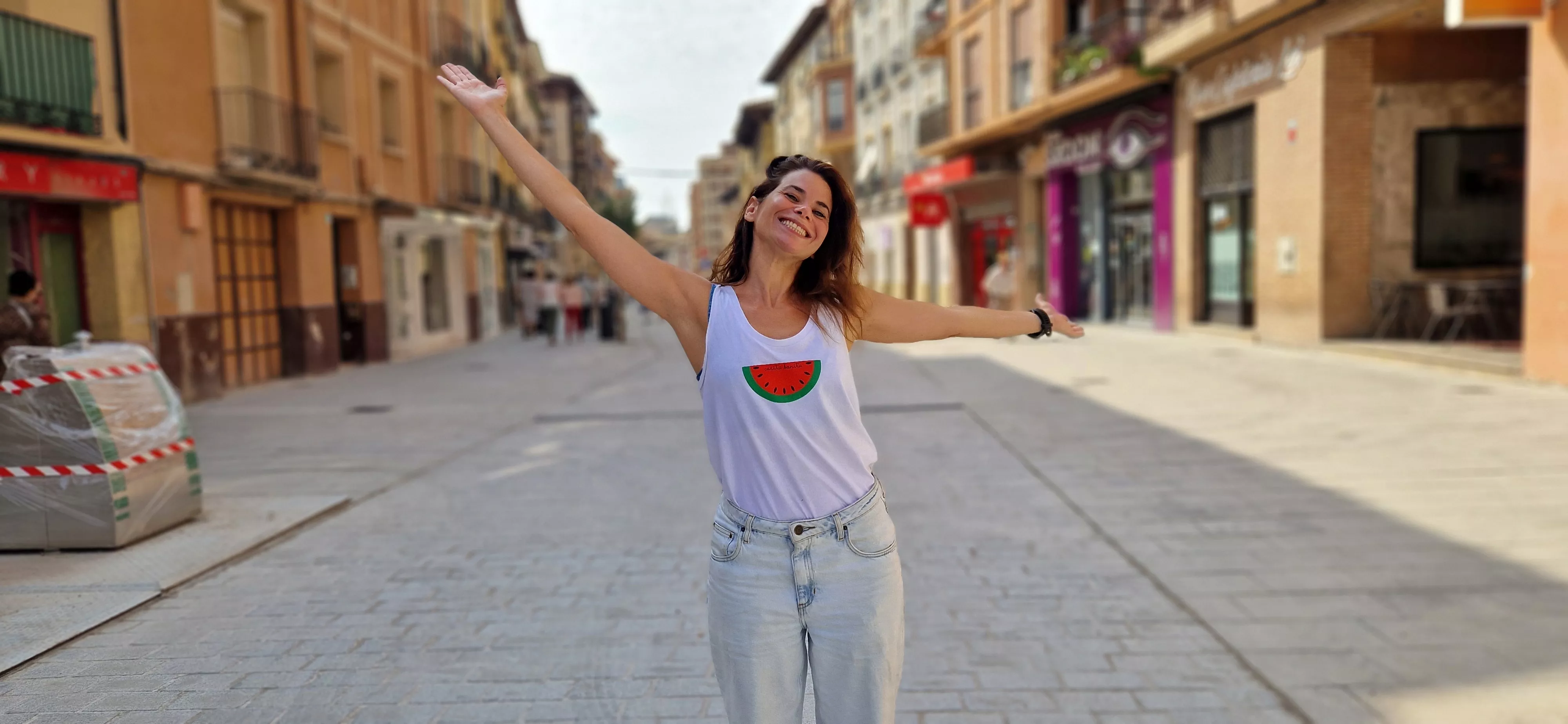 Inauguración de la reurbanización del Coso Alto. Foto Myriam Martínez