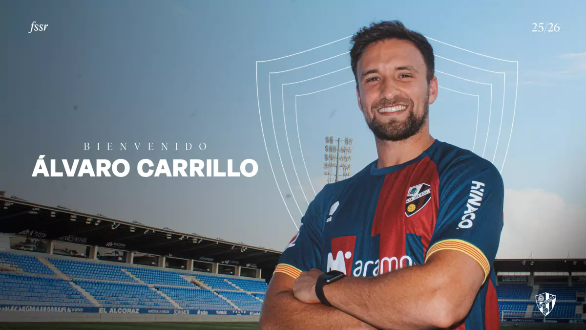 Álvaro Carrillo firma con el Huesca por una temporada