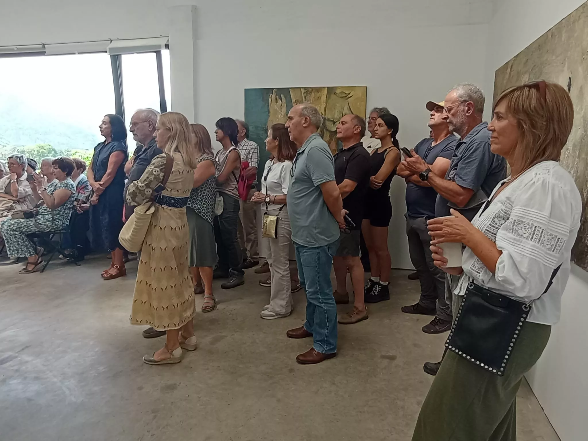 Inauguración de la exposición “Santiago Arranz-Ayer es Hoy” en las Maigualas.
