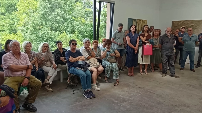 Inauguración de la exposición “Santiago Arranz-Ayer es Hoy” en las Maigualas.