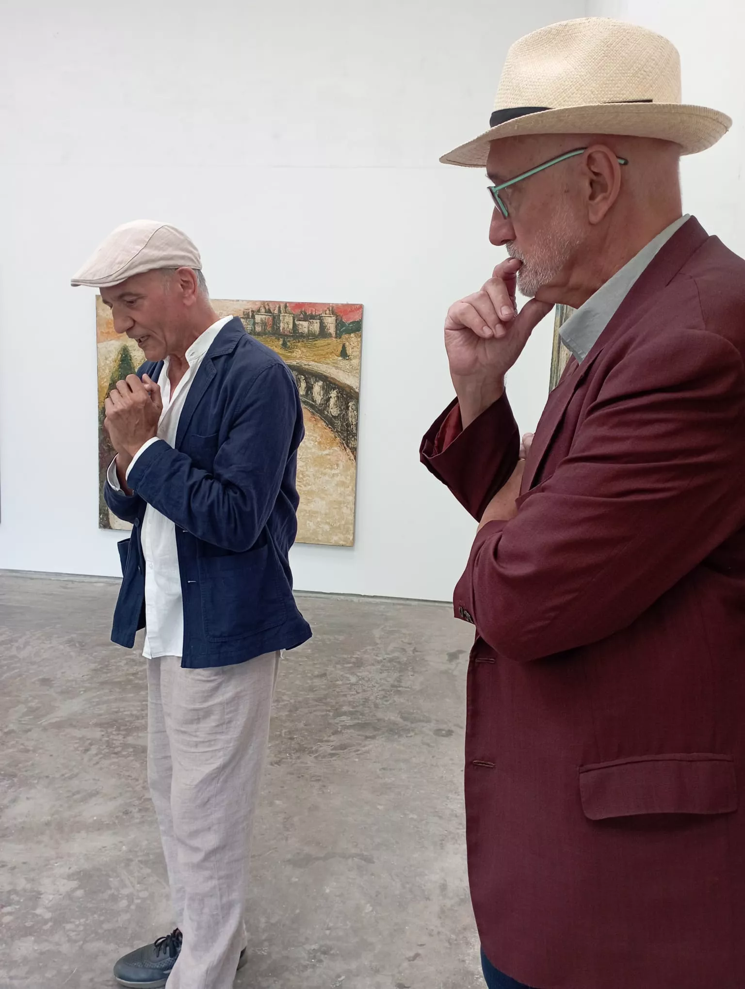 Inauguración de la exposición “Santiago Arranz-Ayer es Hoy” en las Maigualas.