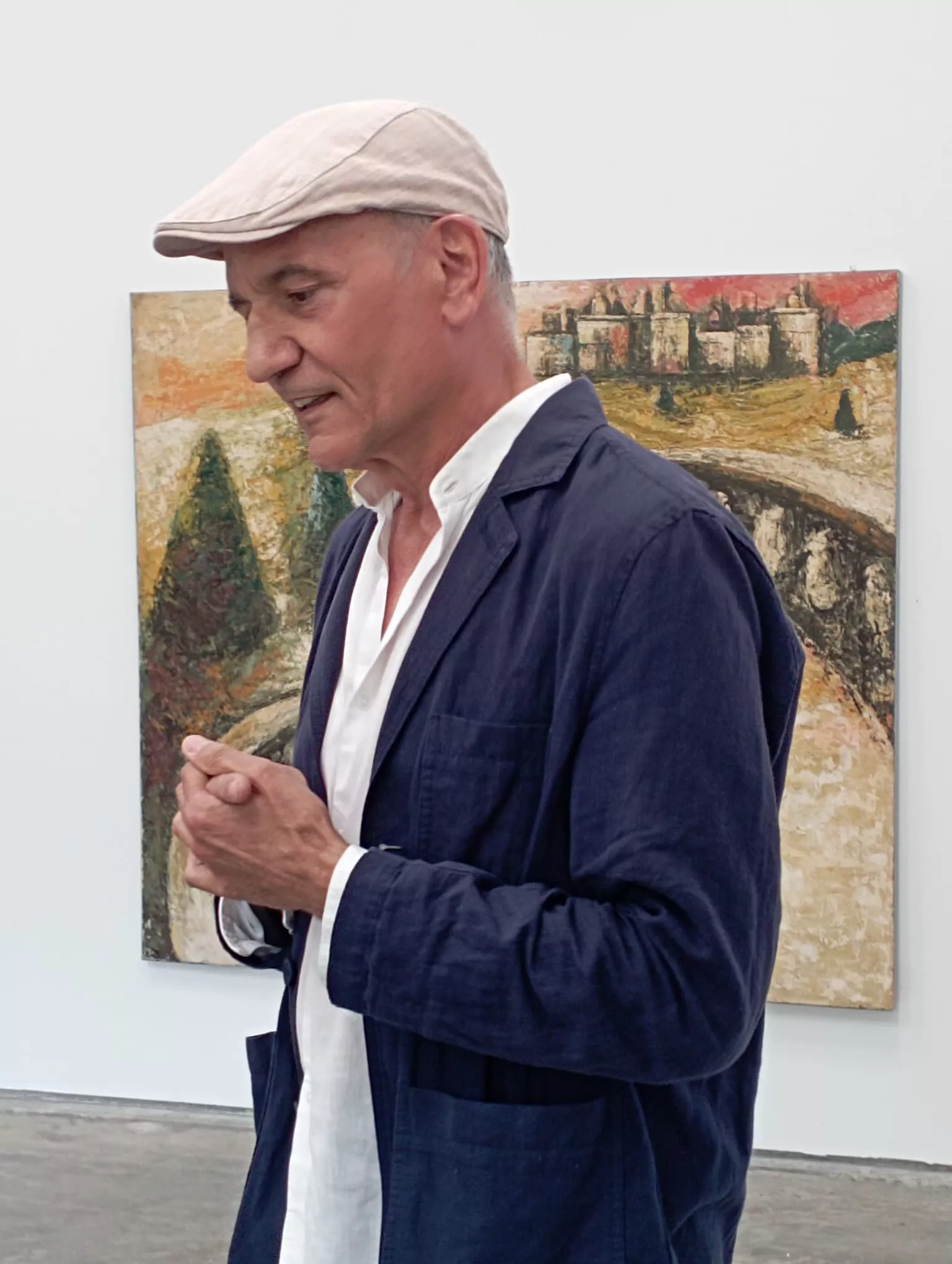 Inauguración de la exposición “Santiago Arranz-Ayer es Hoy” en las Maigualas.