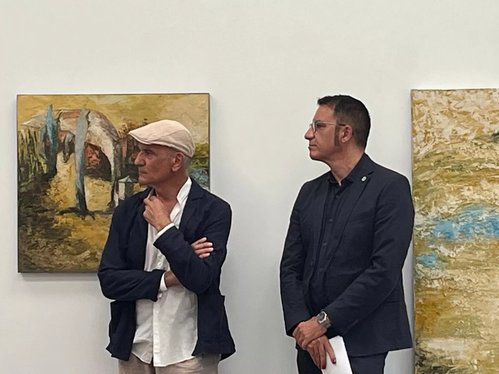 Inauguración de la exposición “Santiago Arranz-Ayer es Hoy” en las Maigualas.