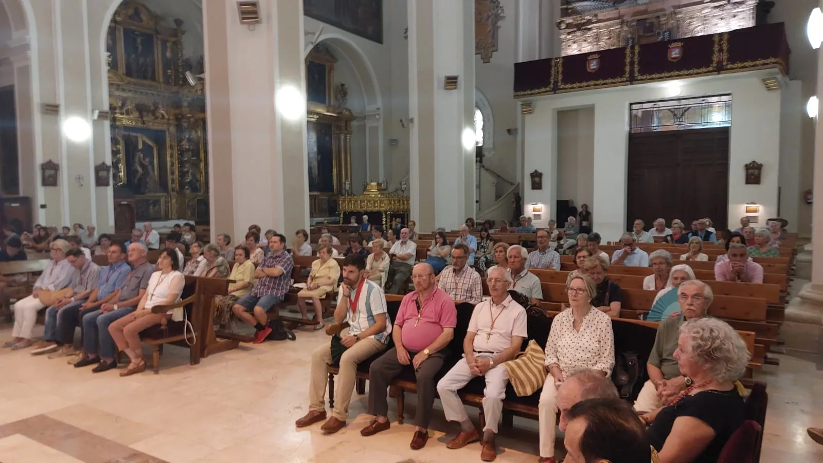  Triduo a San Lorenzo con el obispo Ángel Pérez Pueyo