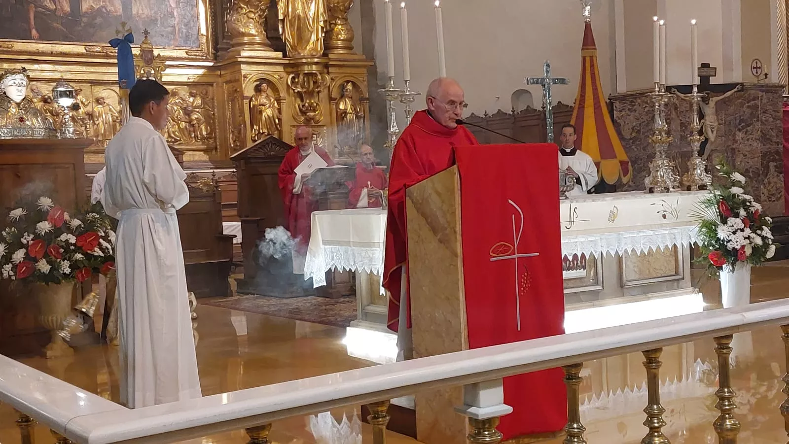  Triduo a San Lorenzo con el obispo Ángel Pérez Pueyo