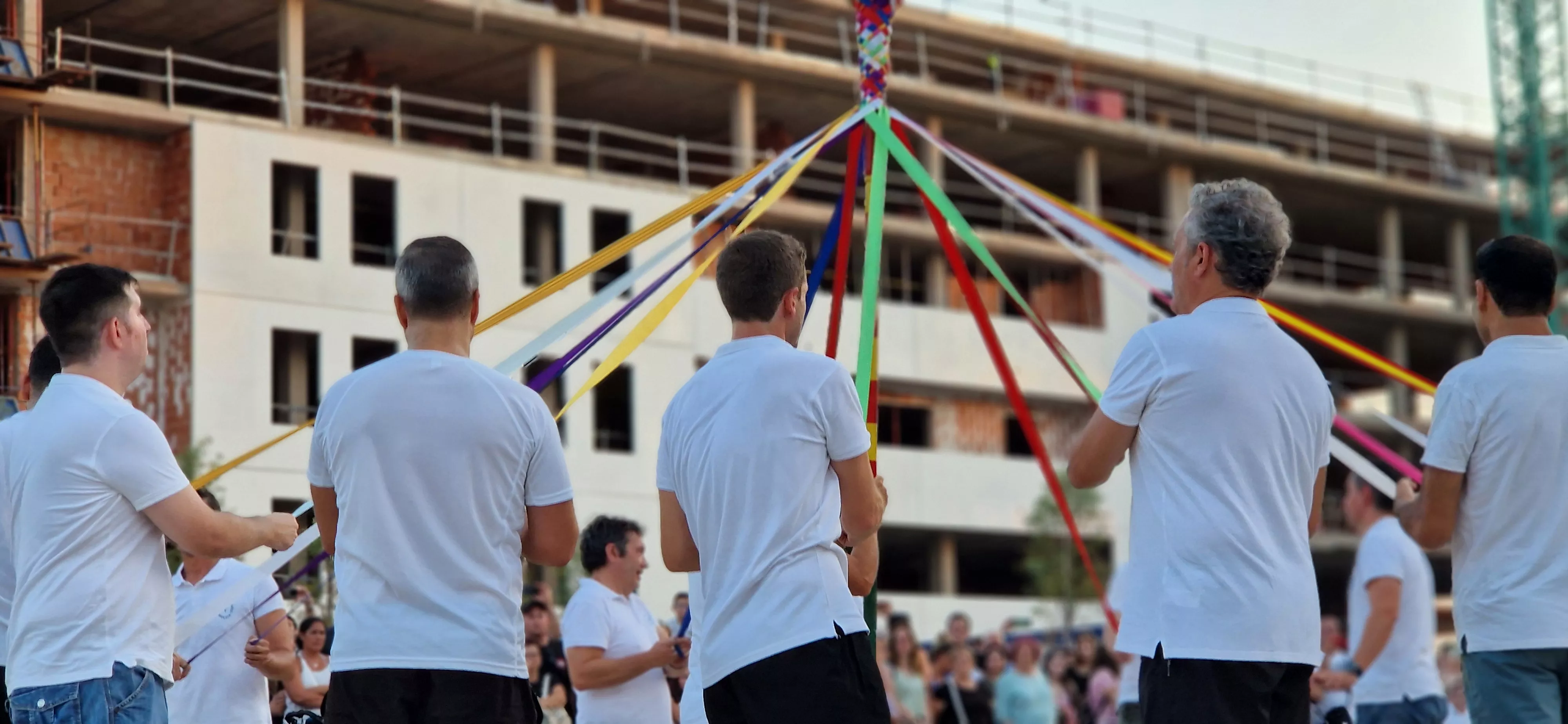 Ensayo de los danzantes. Foto Myriam Martínez 