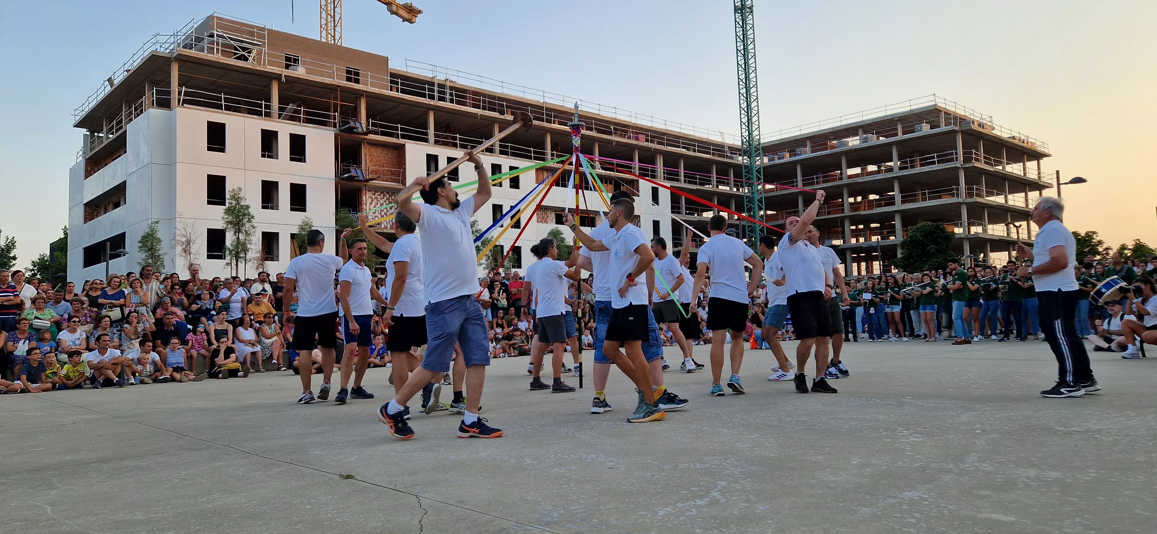 Ensayo de los danzantes. Foto Myriam Martínez 