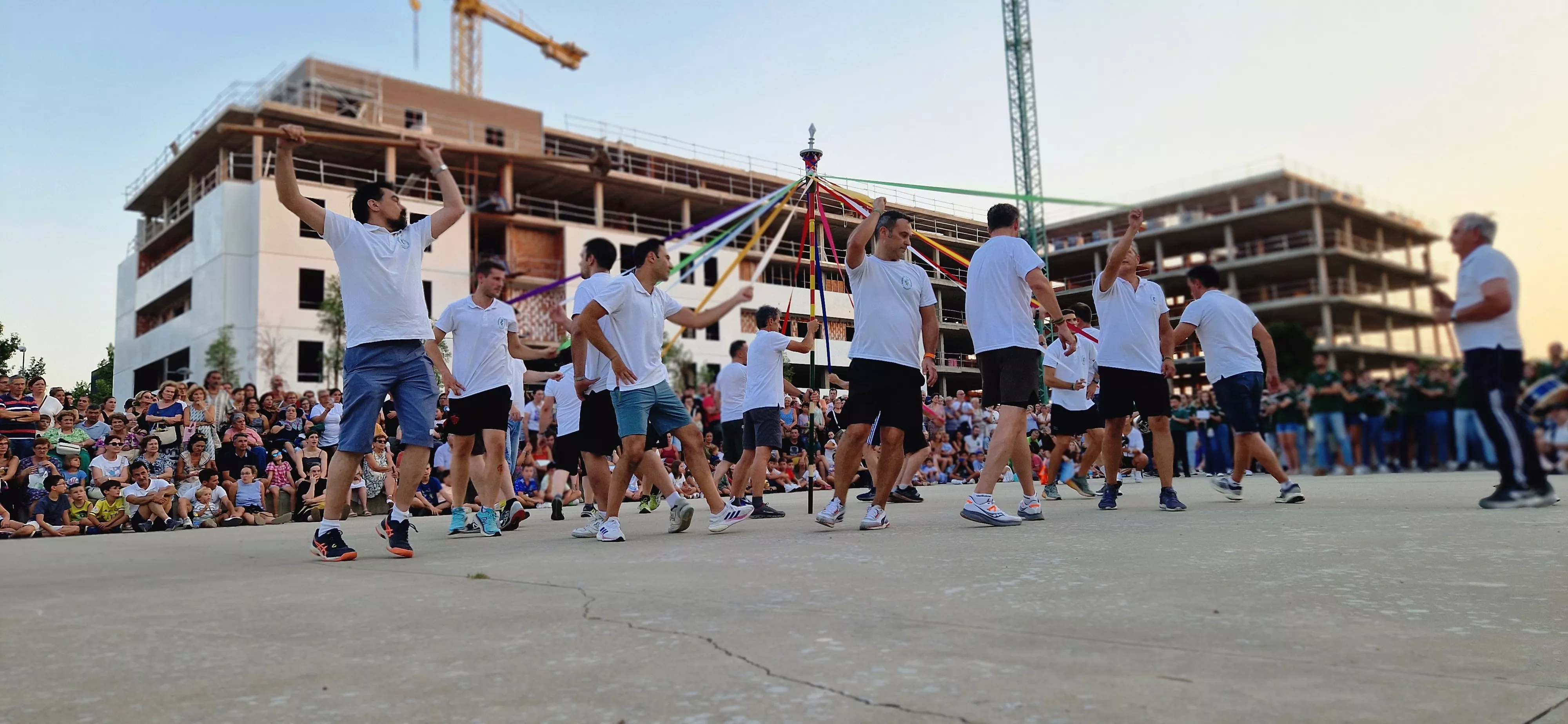 Ensayo de los danzantes. Foto Myriam Martínez 