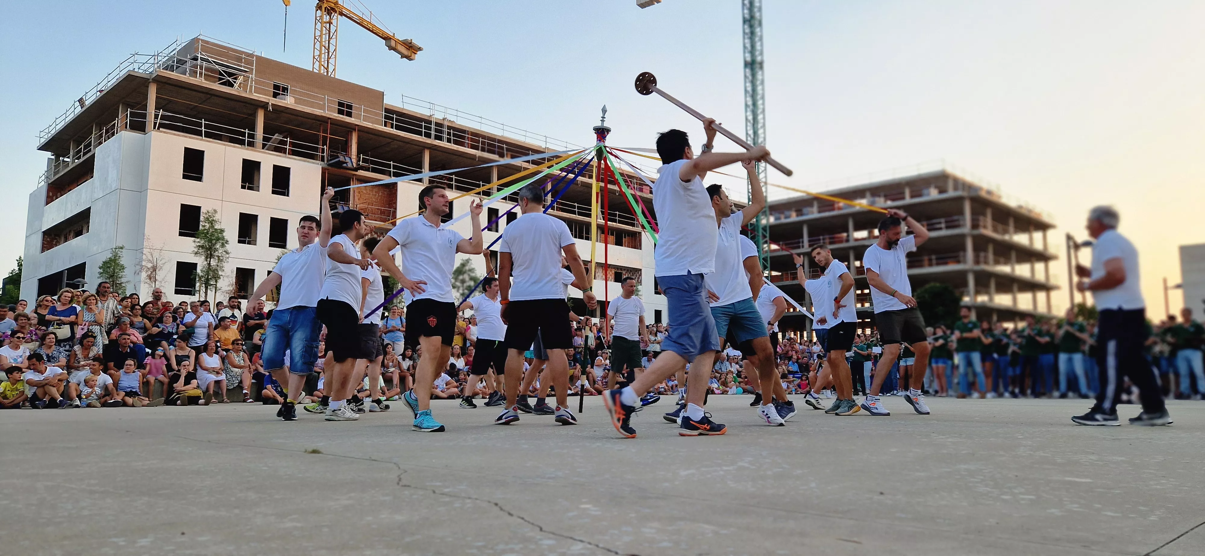 Ensayo de los danzantes. Foto Myriam Martínez 