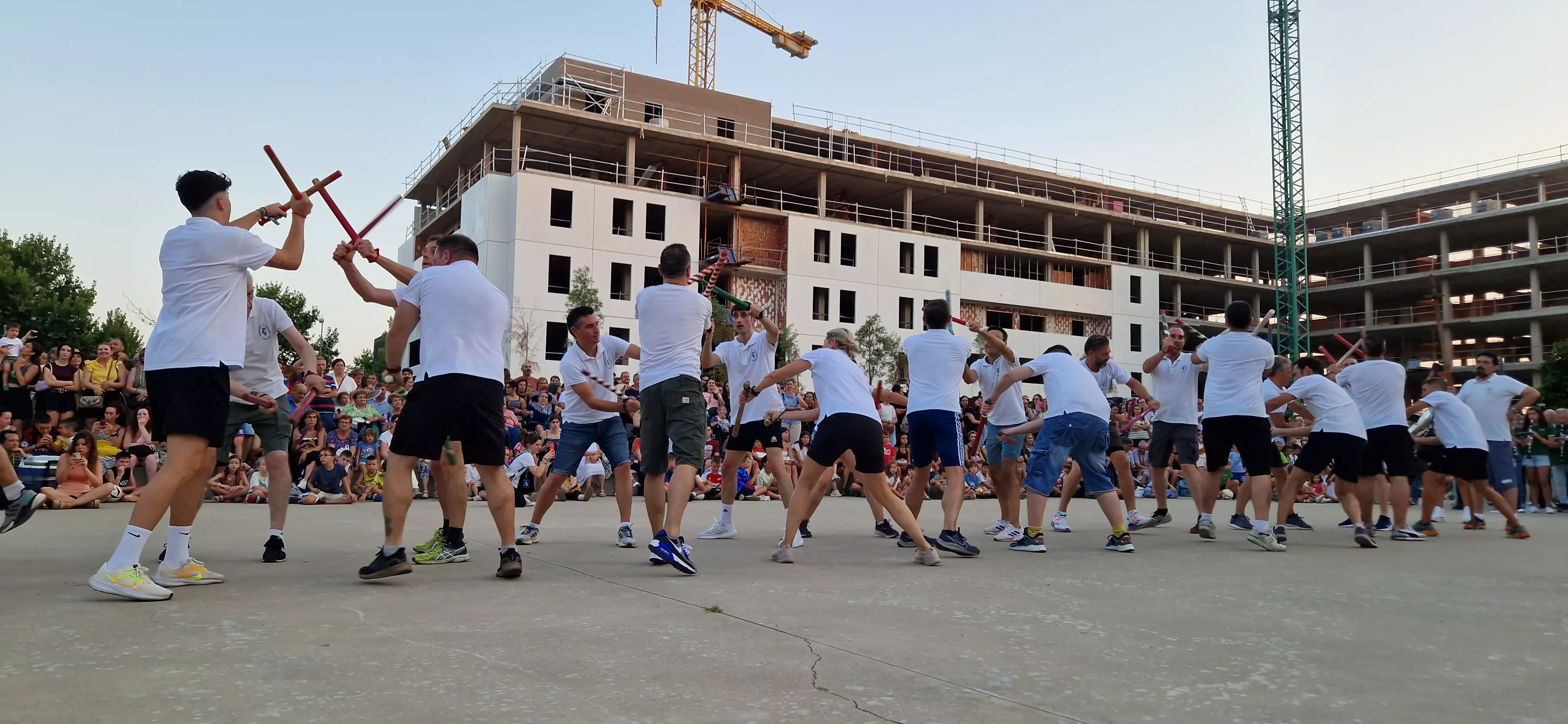Ensayo de los danzantes. Foto Myriam Martínez 