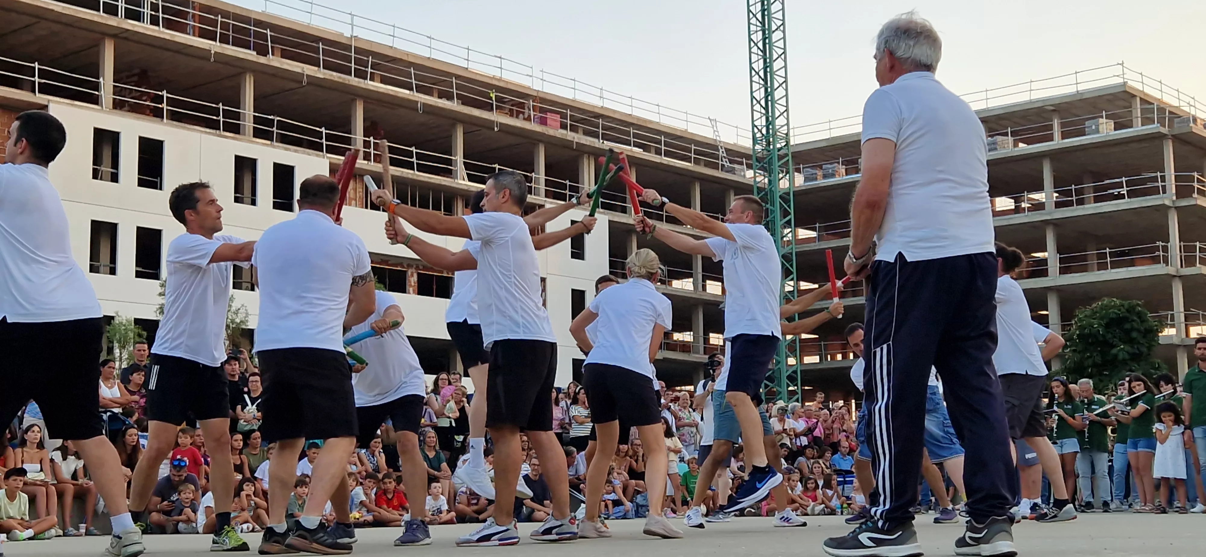 Ensayo de los danzantes. Foto Myriam Martínez 