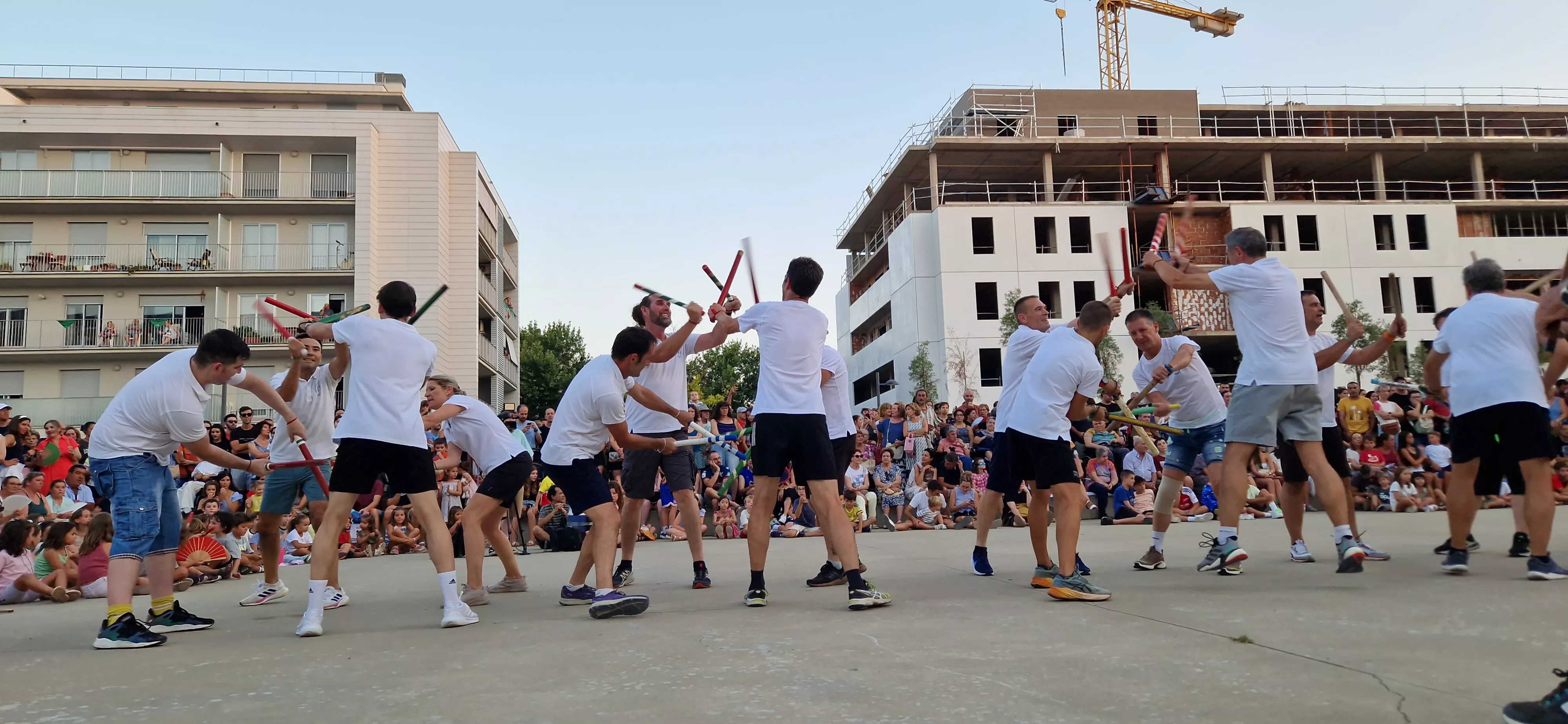 Ensayo de los danzantes. Foto Myriam Martínez
