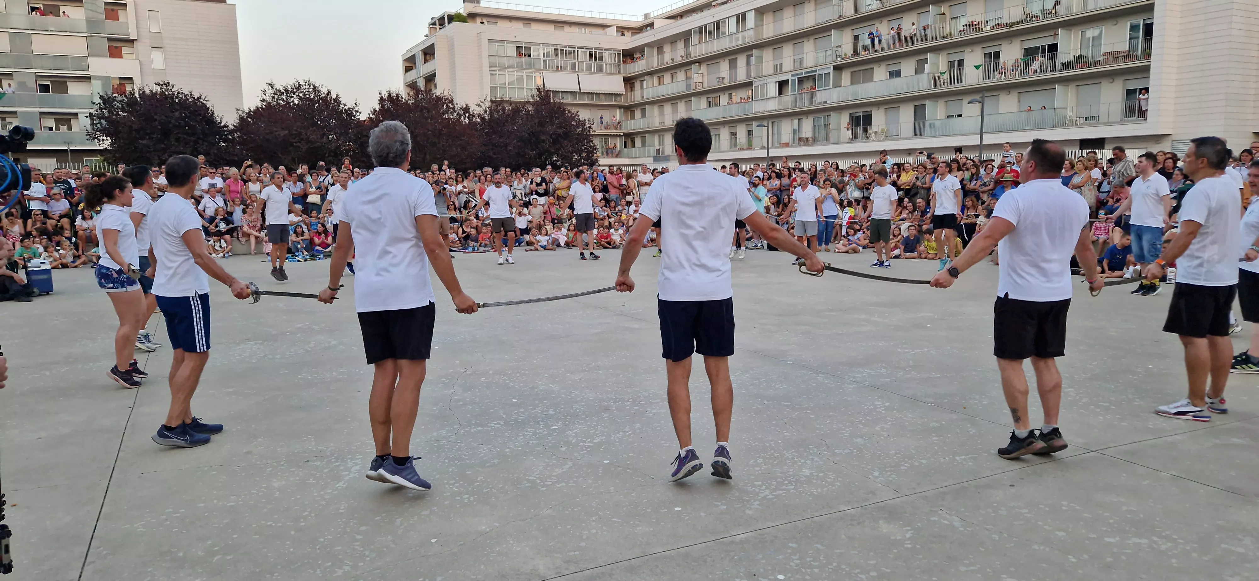 Ensayo de los danzantes. Foto Myriam Martínez 