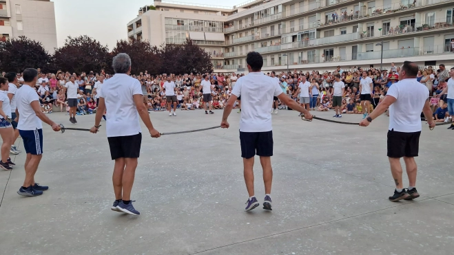 Ensayo de los danzantes. Foto Myriam Martínez 