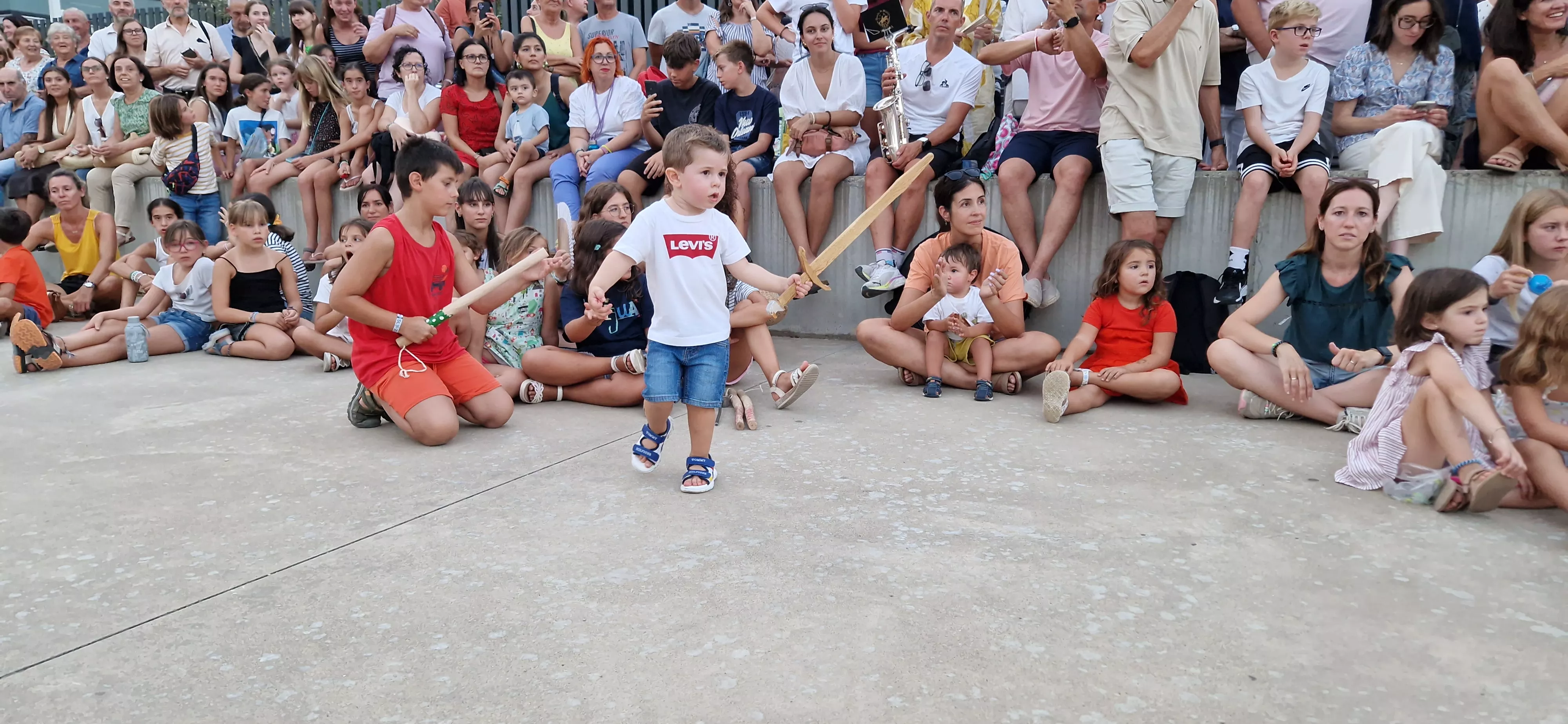 Ensayo de los danzantes. Foto Myriam Martínez 