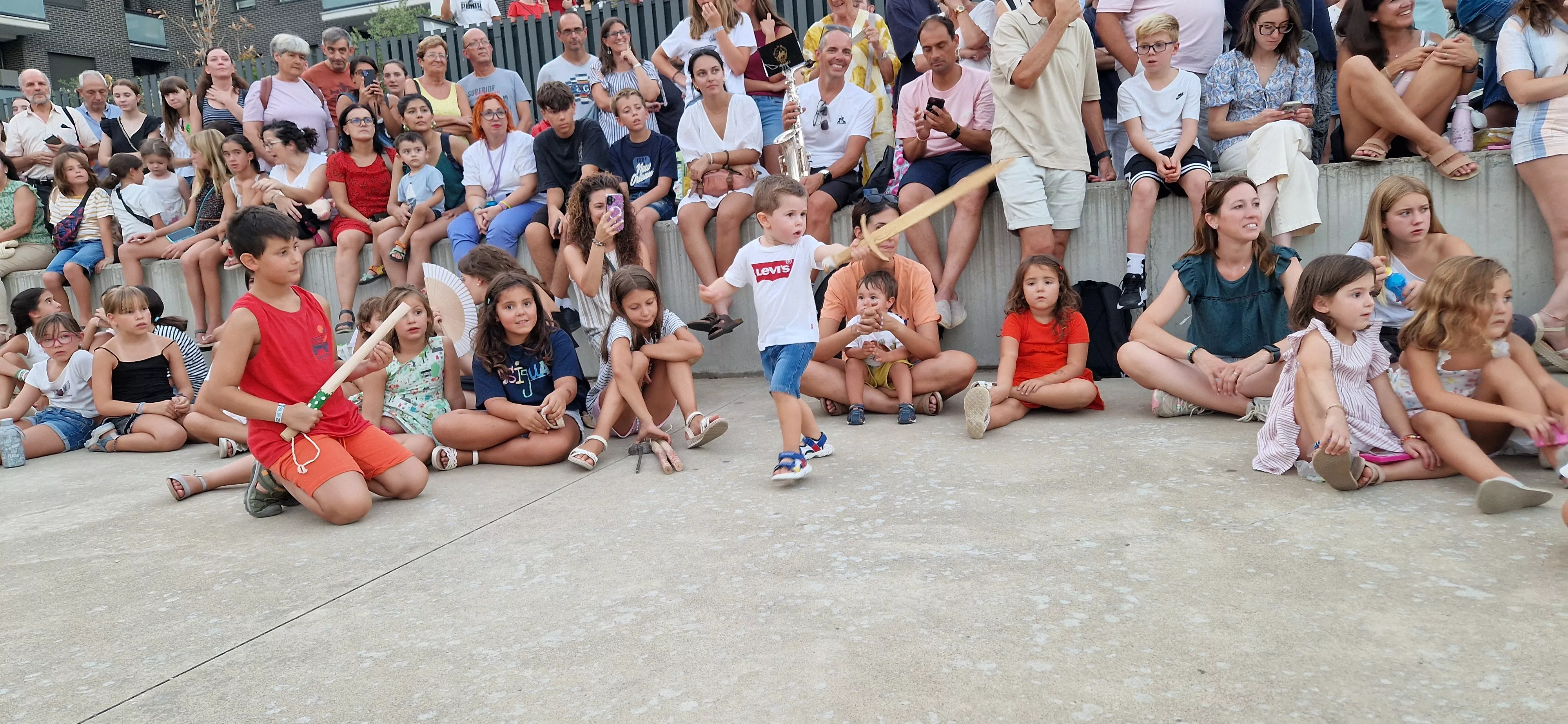 Ensayo de los danzantes. Foto Myriam Martínez 