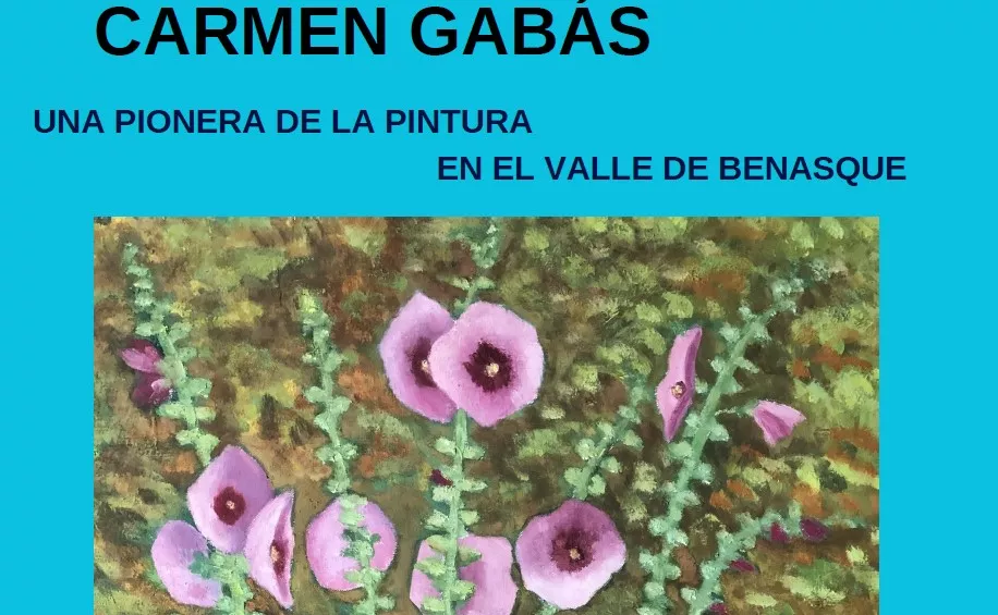 Cartel de la exposición de Carmen Gabás