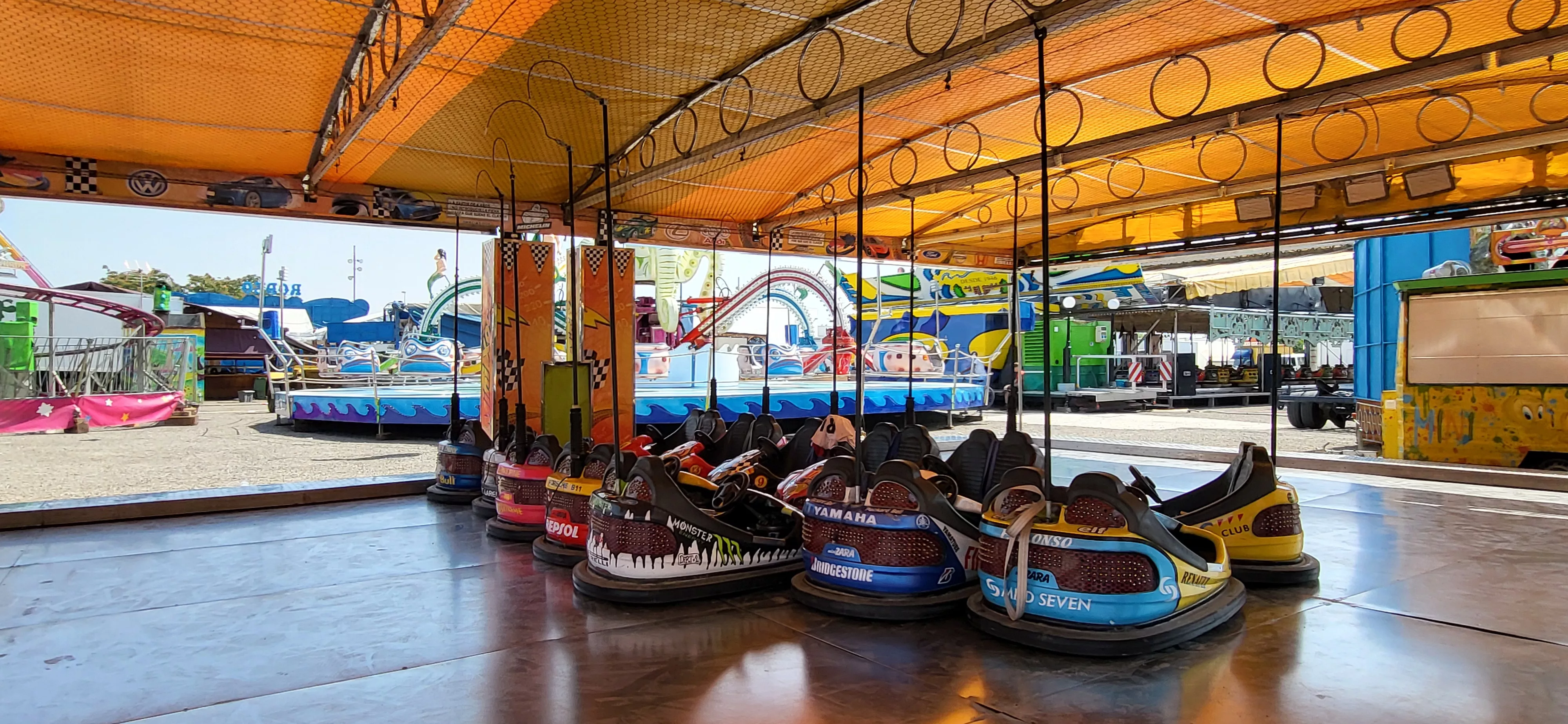 Visita al recinto ferial de Huesca antes de su apertura. Foto Mercedes Manterola