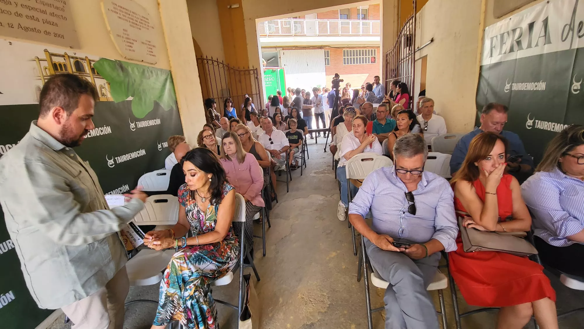 Misa en la Plaza de Toros de Huesca por la Feria Taurina de La Albahaca